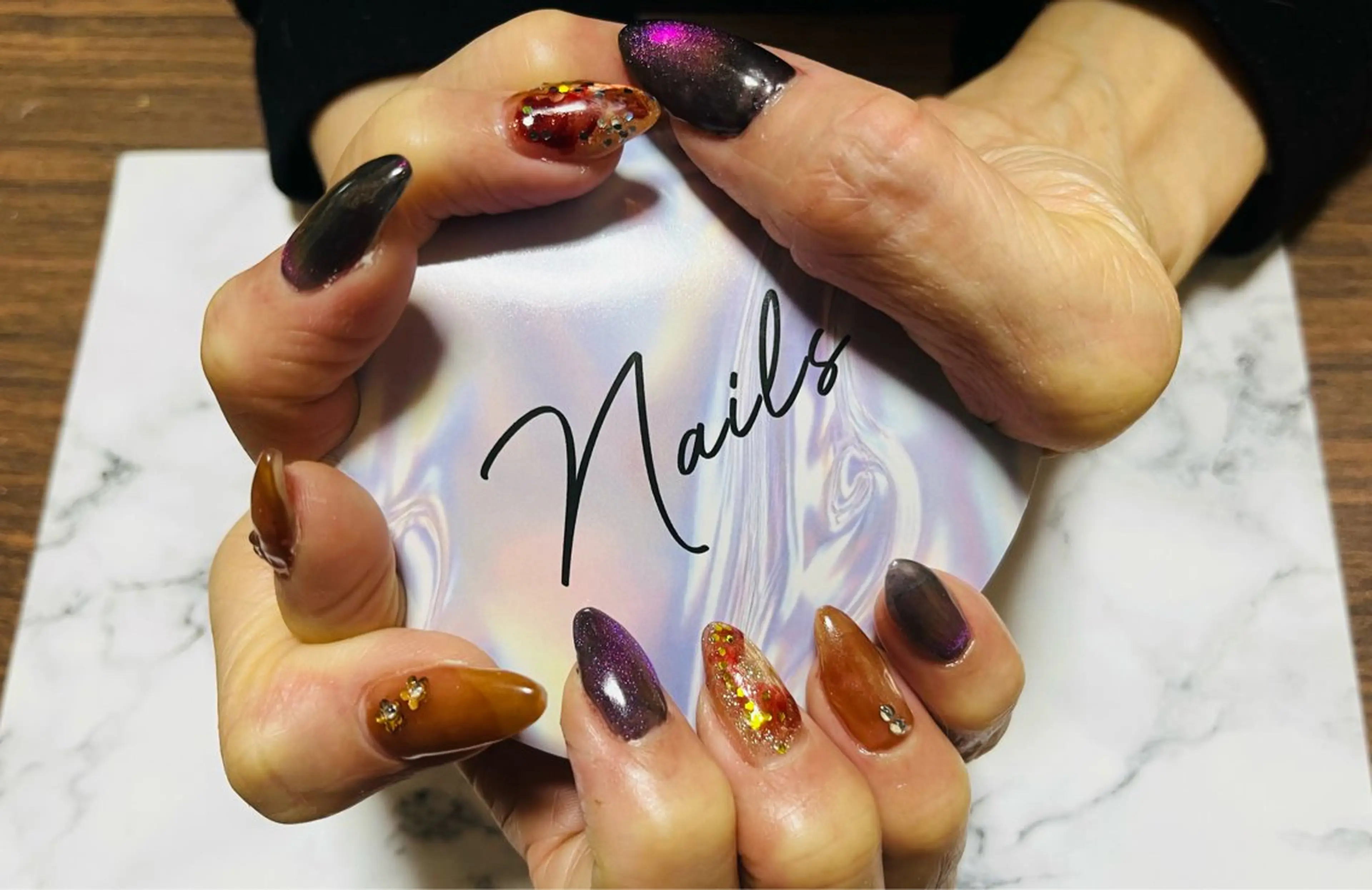 ネイル ニュアンスネイル ハンドネイル Nail ecxia ／Reikaのネイルデザイン