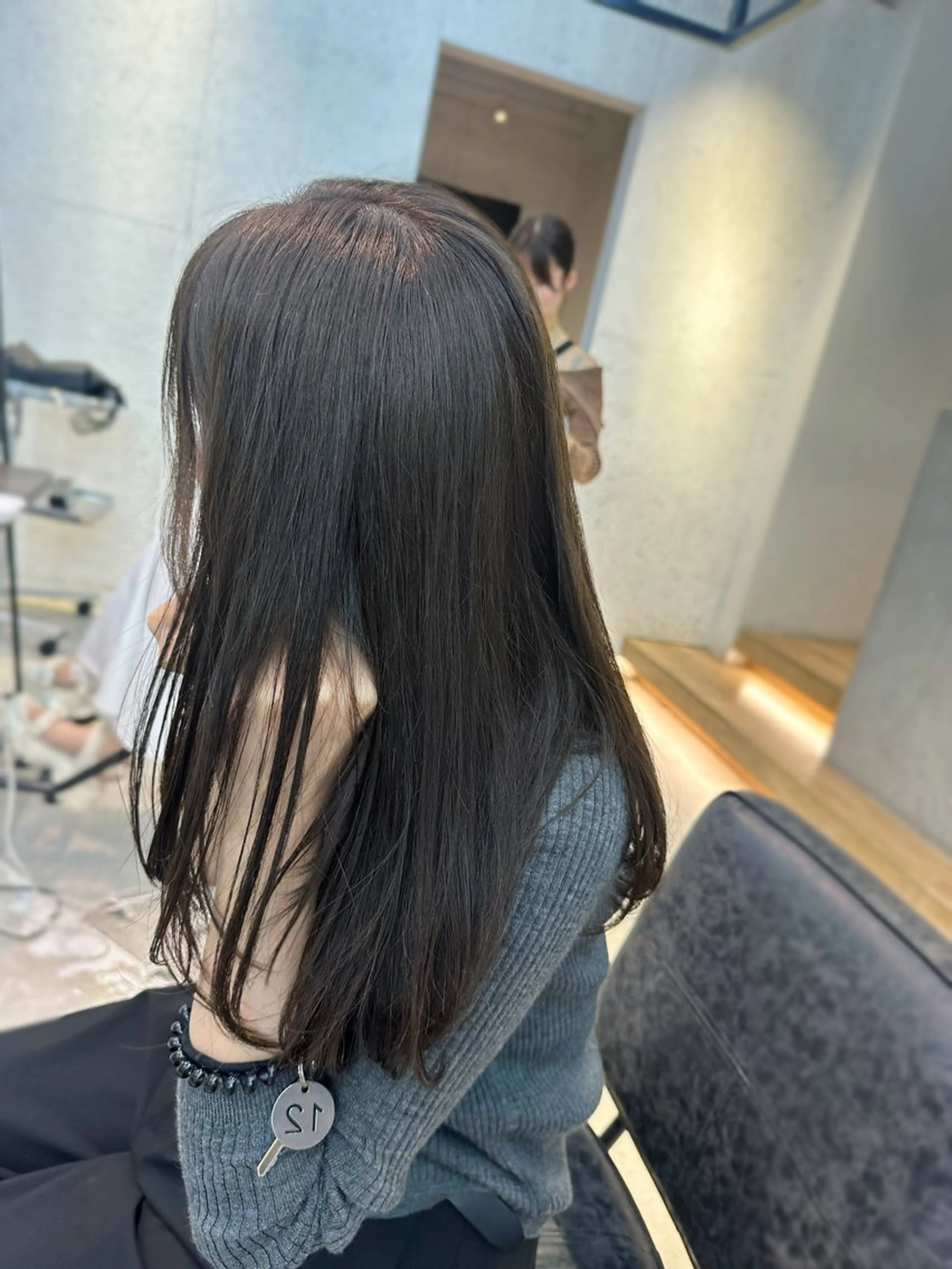 ロング カラー カット ヘアカラー 韓国ヘアメンズ・レデ ィース特化ミクのヘアスタイル