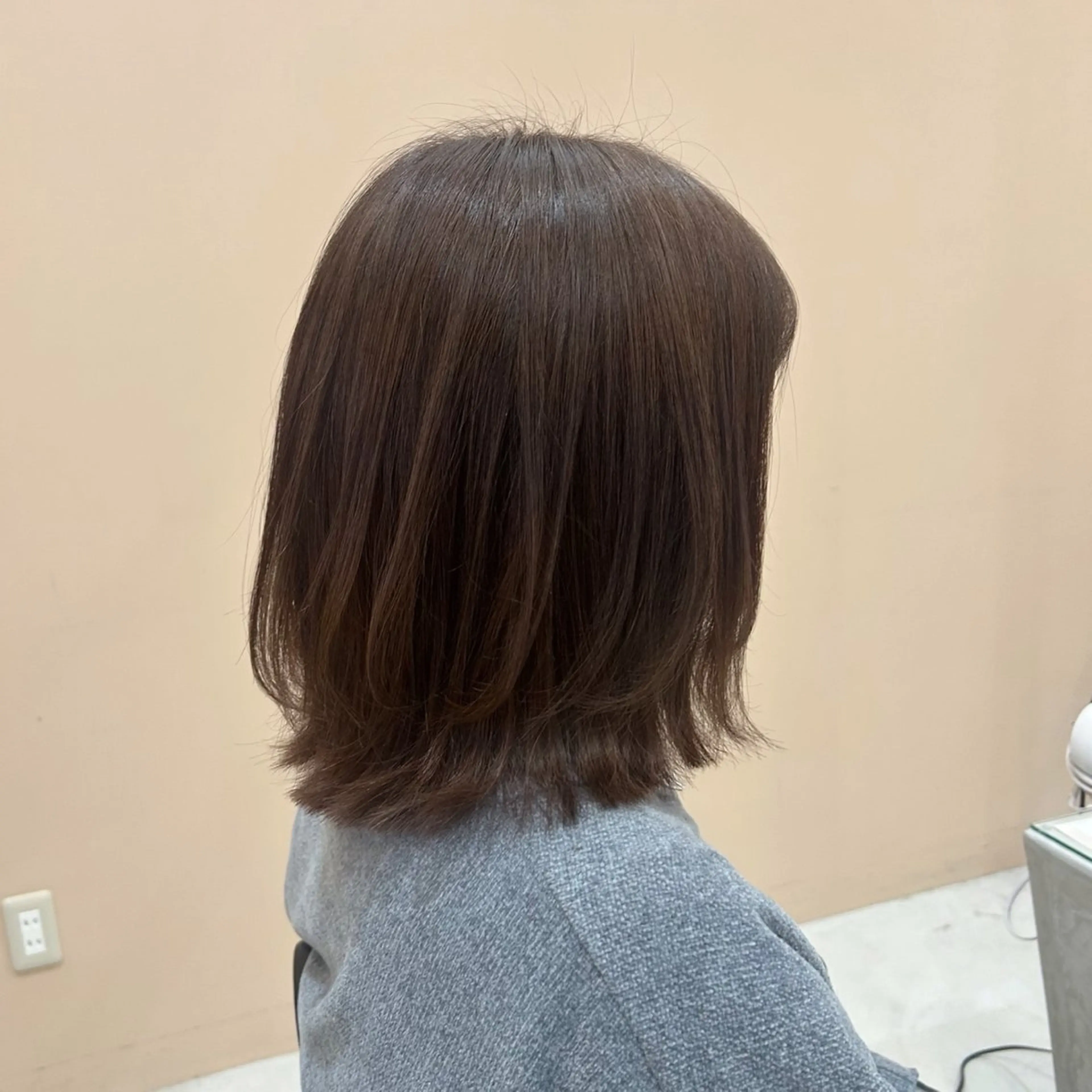 ミディアム ボブレイヤー ボブ レイヤーカット 萌音 🎀 宇都宮 / インターパークのヘアスタイル