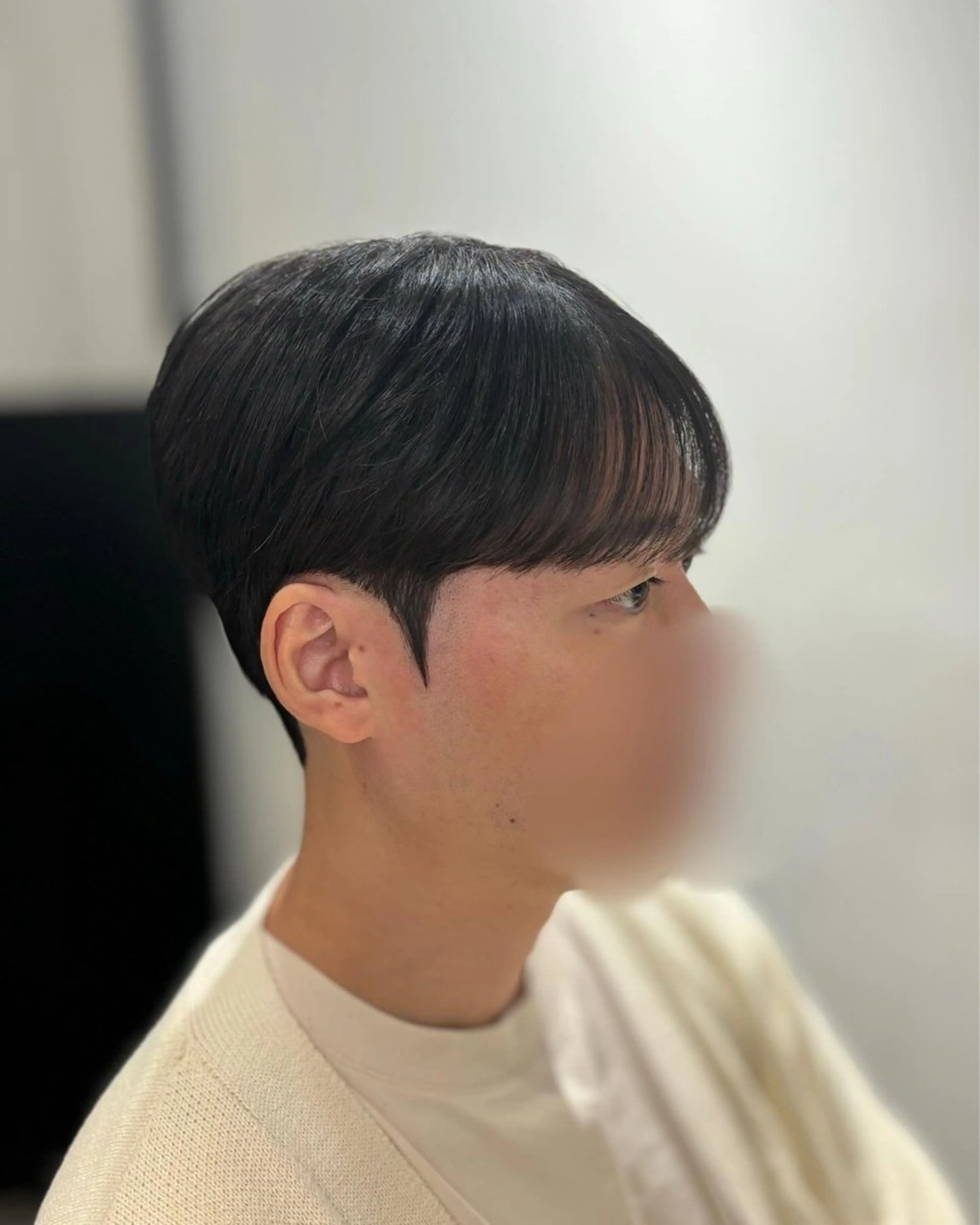ショート パーマ メンズ ダウンパーマ マッシュ メンズパーマ シースルーマッシュ カット パーマ key キーのヘアスタイル