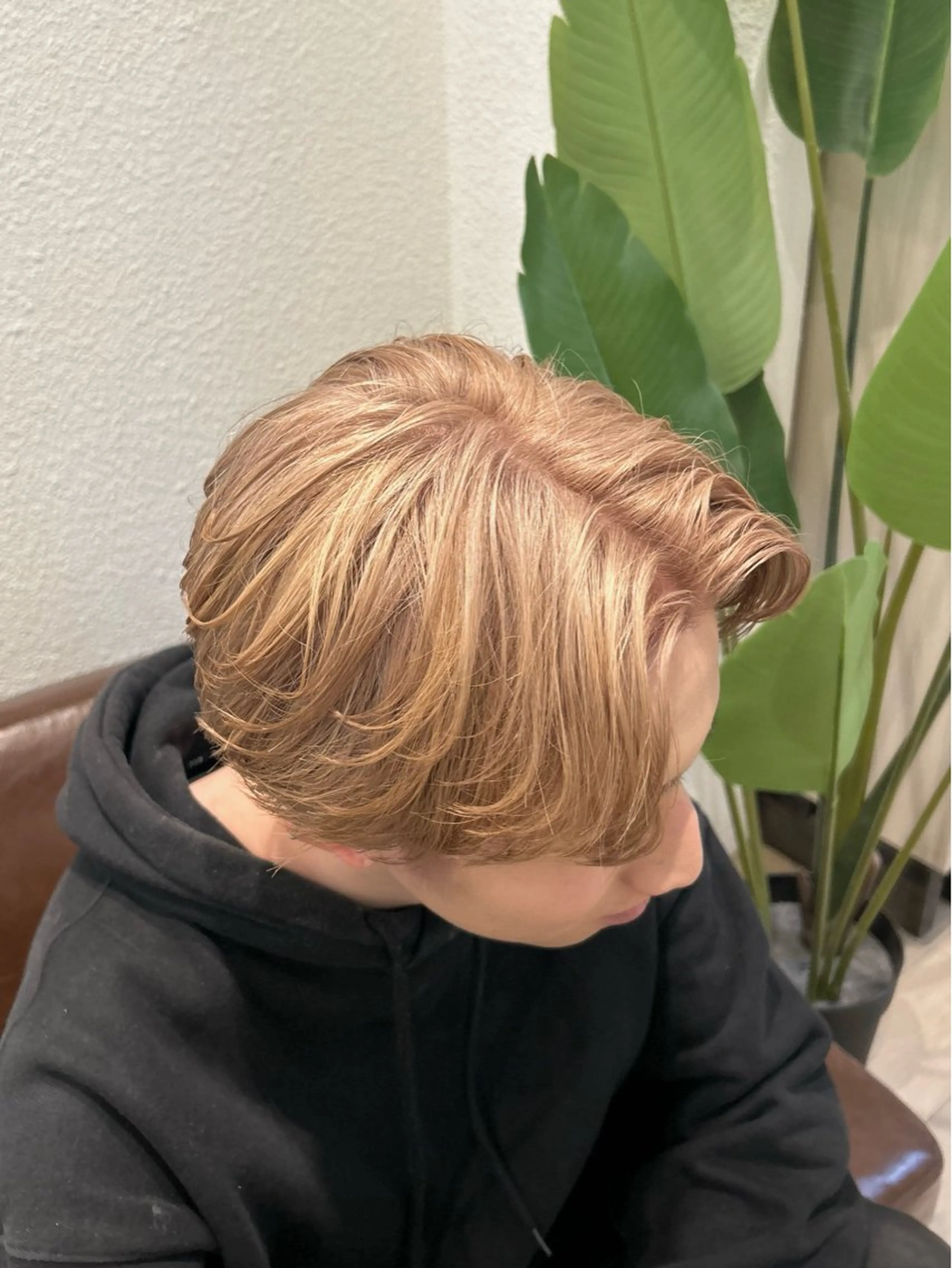 カラー メンズ ヘアカラー トリートメント ゆうたろう bucksのヘアスタイル