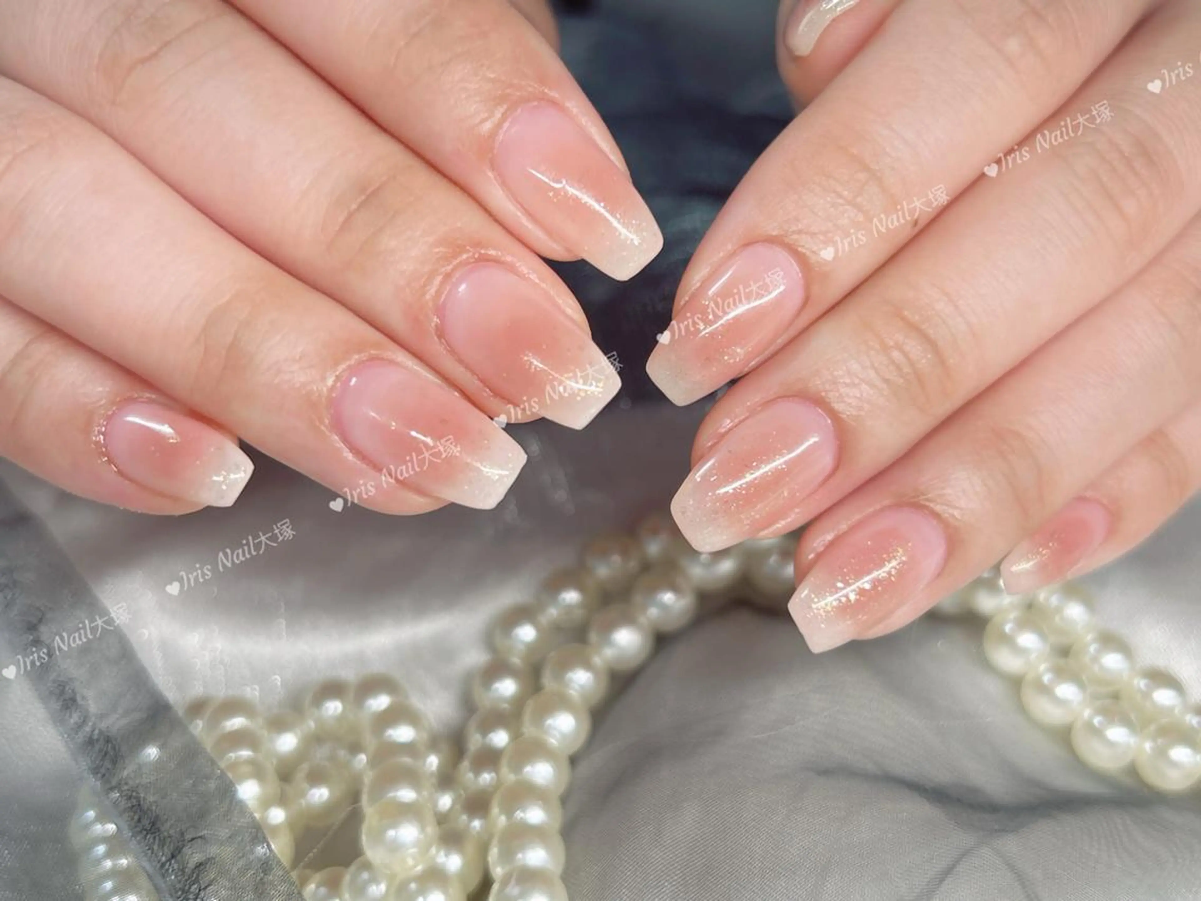 ネイル チークネイル 🍒IRIS Nail🌸のネイルデザイン