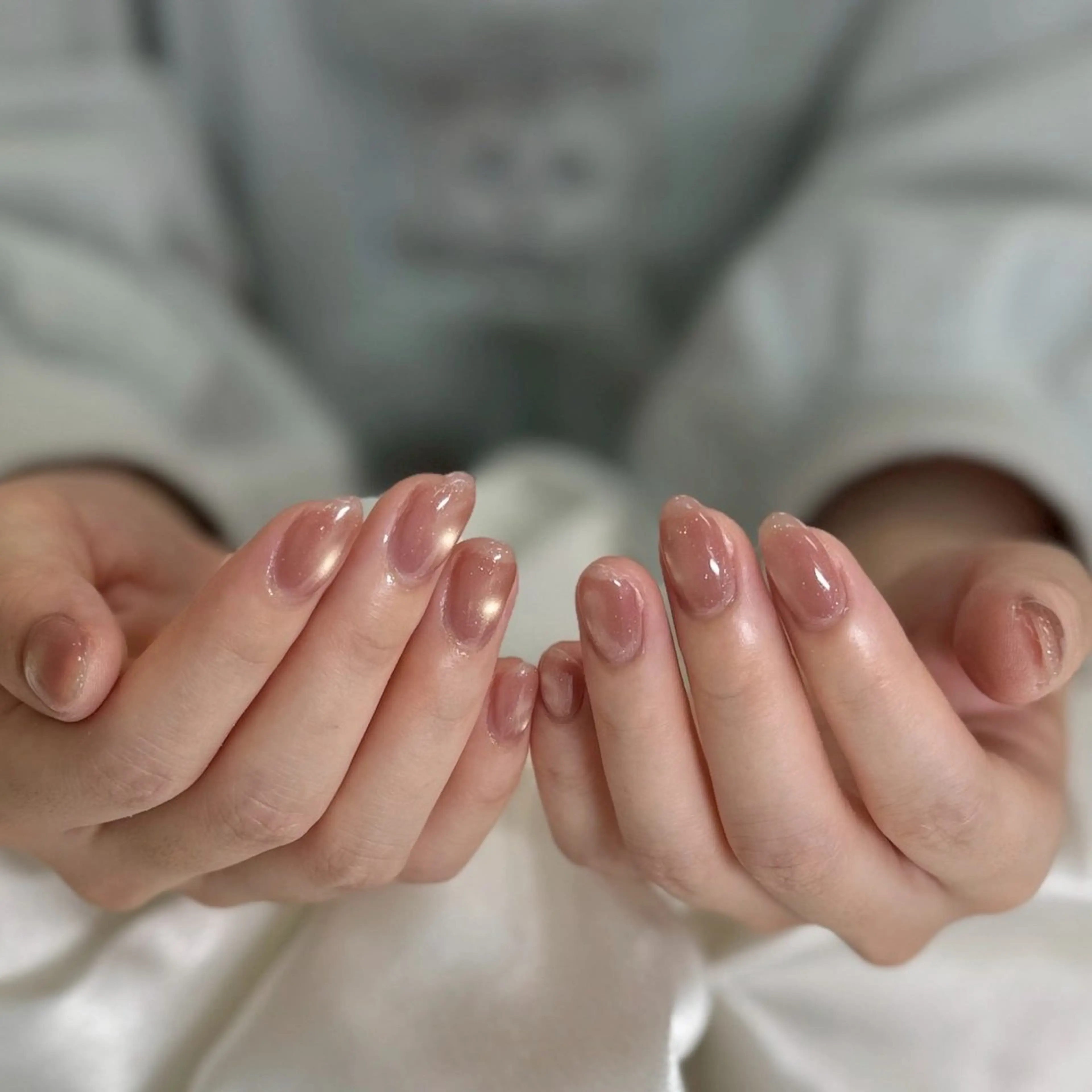 ネイル 韓国ネイル マグネットネイル オフィスネイル シンプルネイル ワンホンネイル ハンドネイル Moana manamiのネイルデザイン