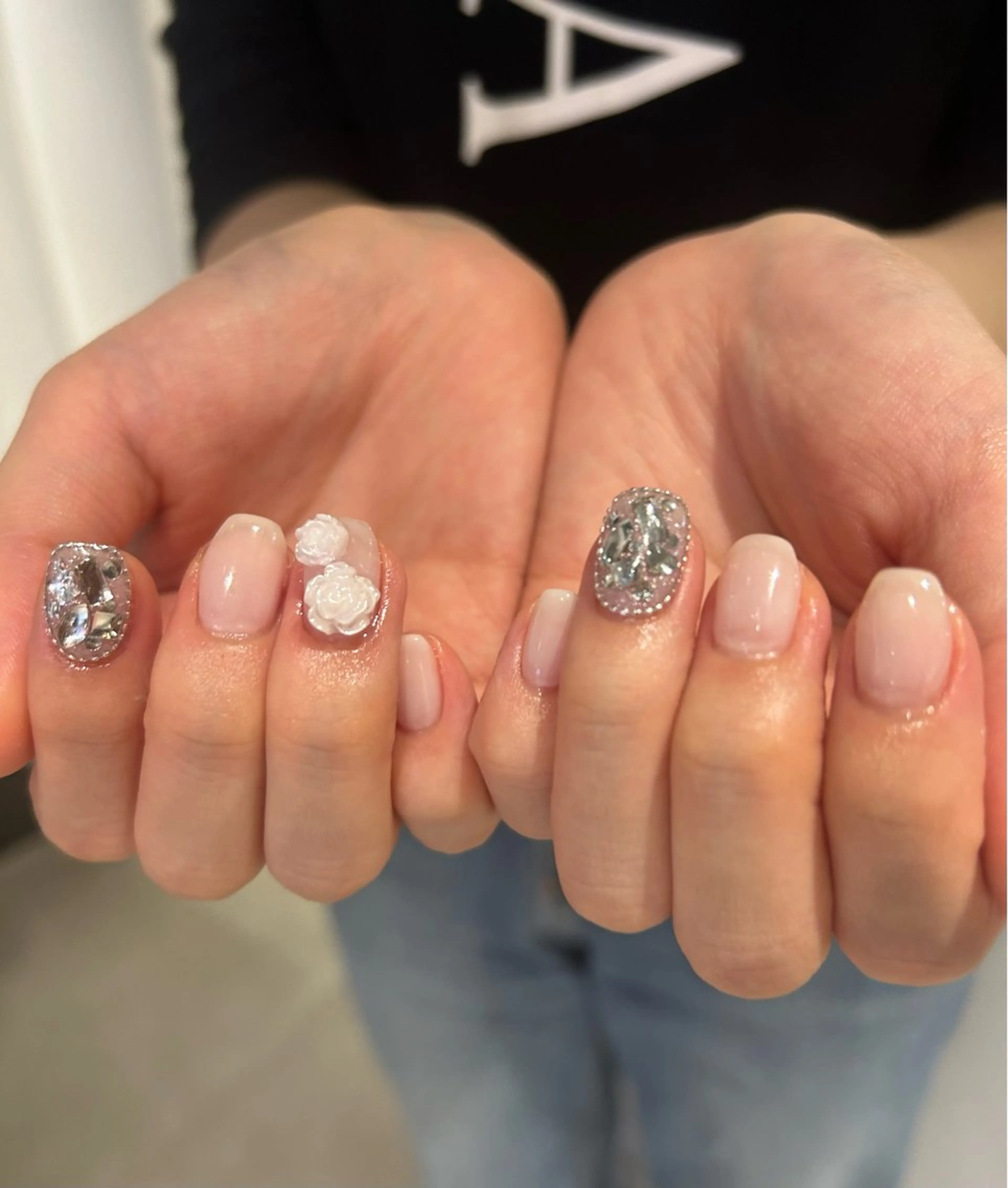 ネイル SEINA_ NAIL🐈‍⬛💗のネイルデザイン