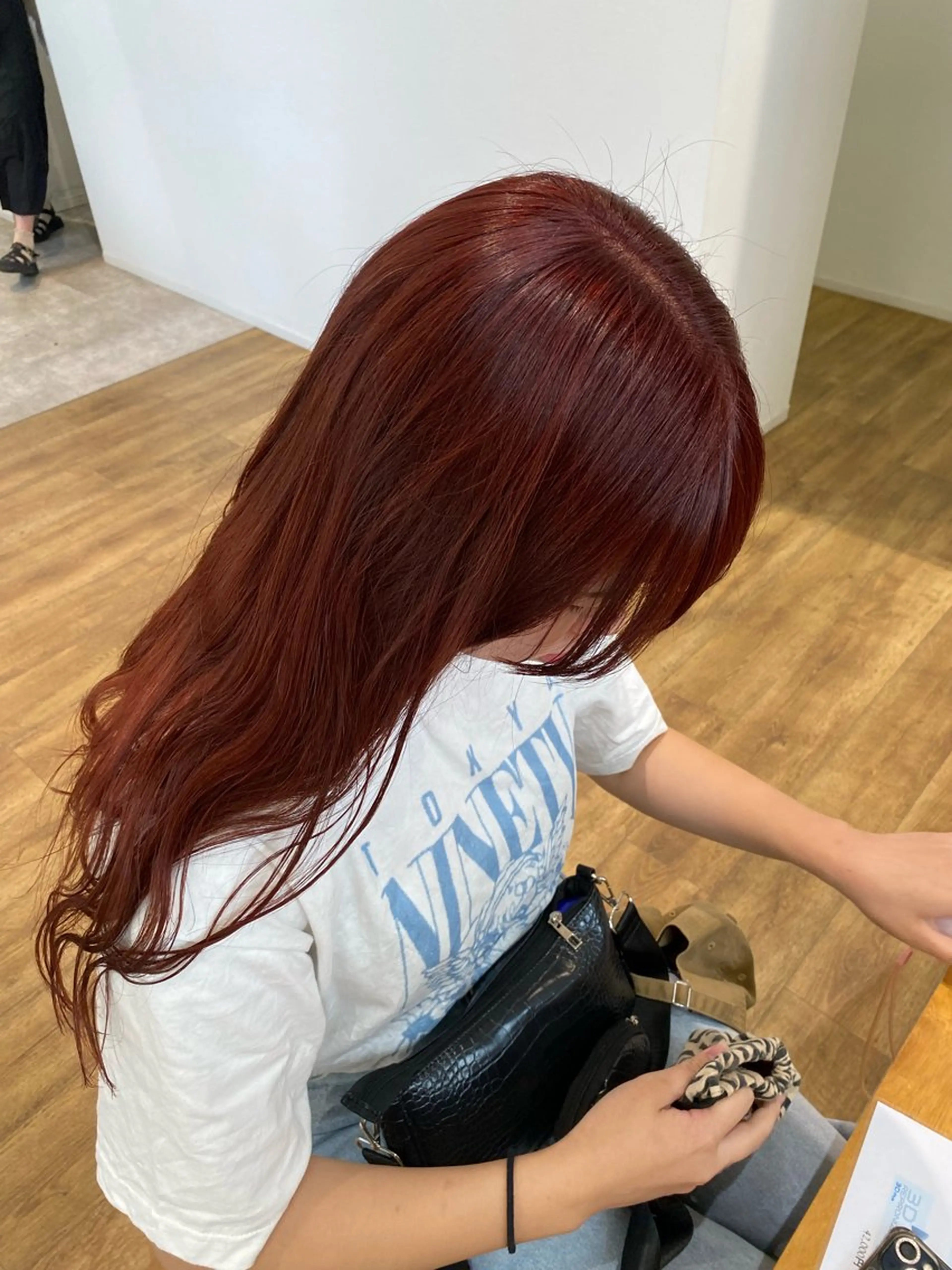 ロング カラー 藤野 凪沙のヘアスタイル