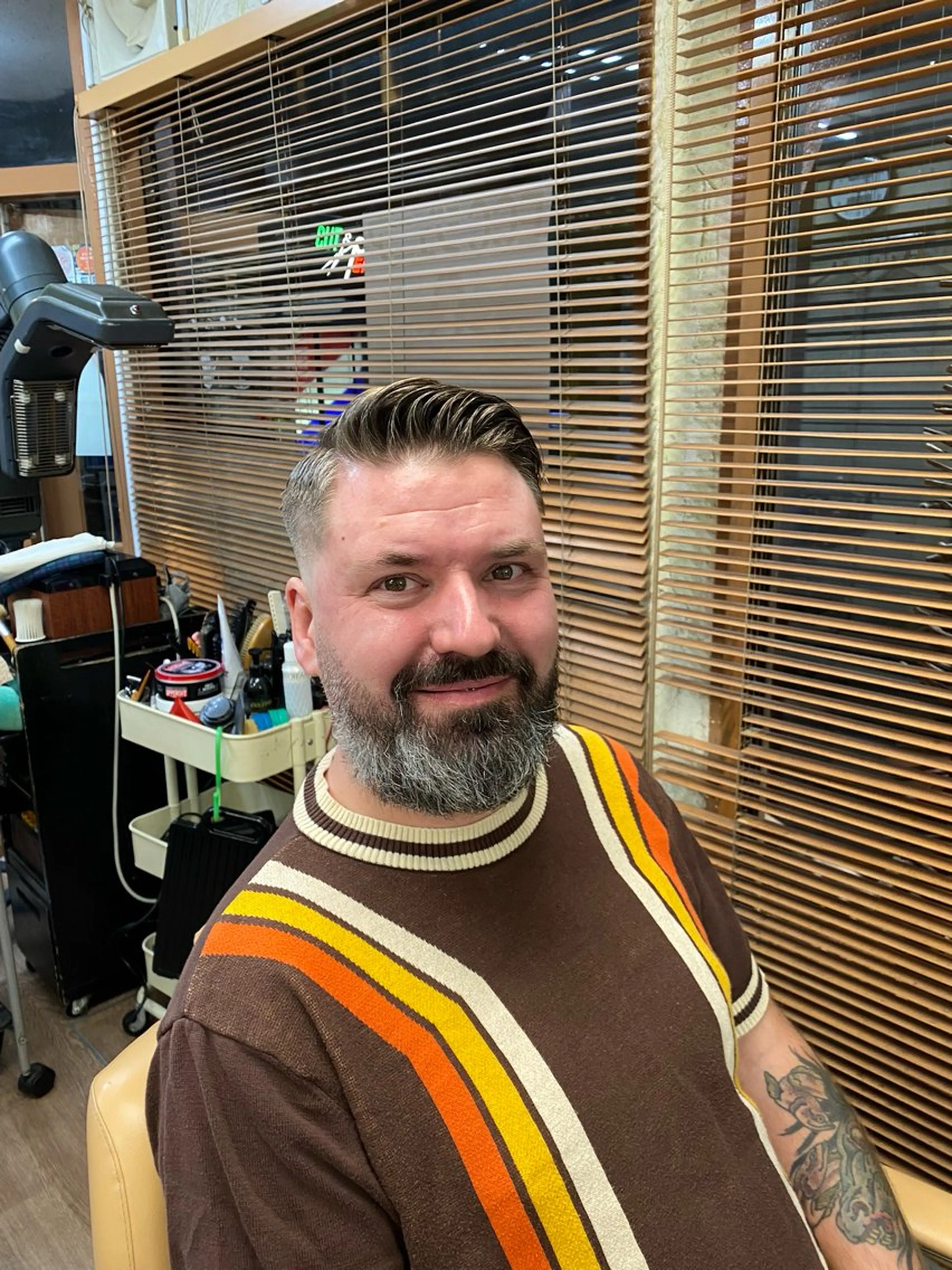 ショート メンズ 似合わせパーマ🌀 リュウノスケのヘアスタイル