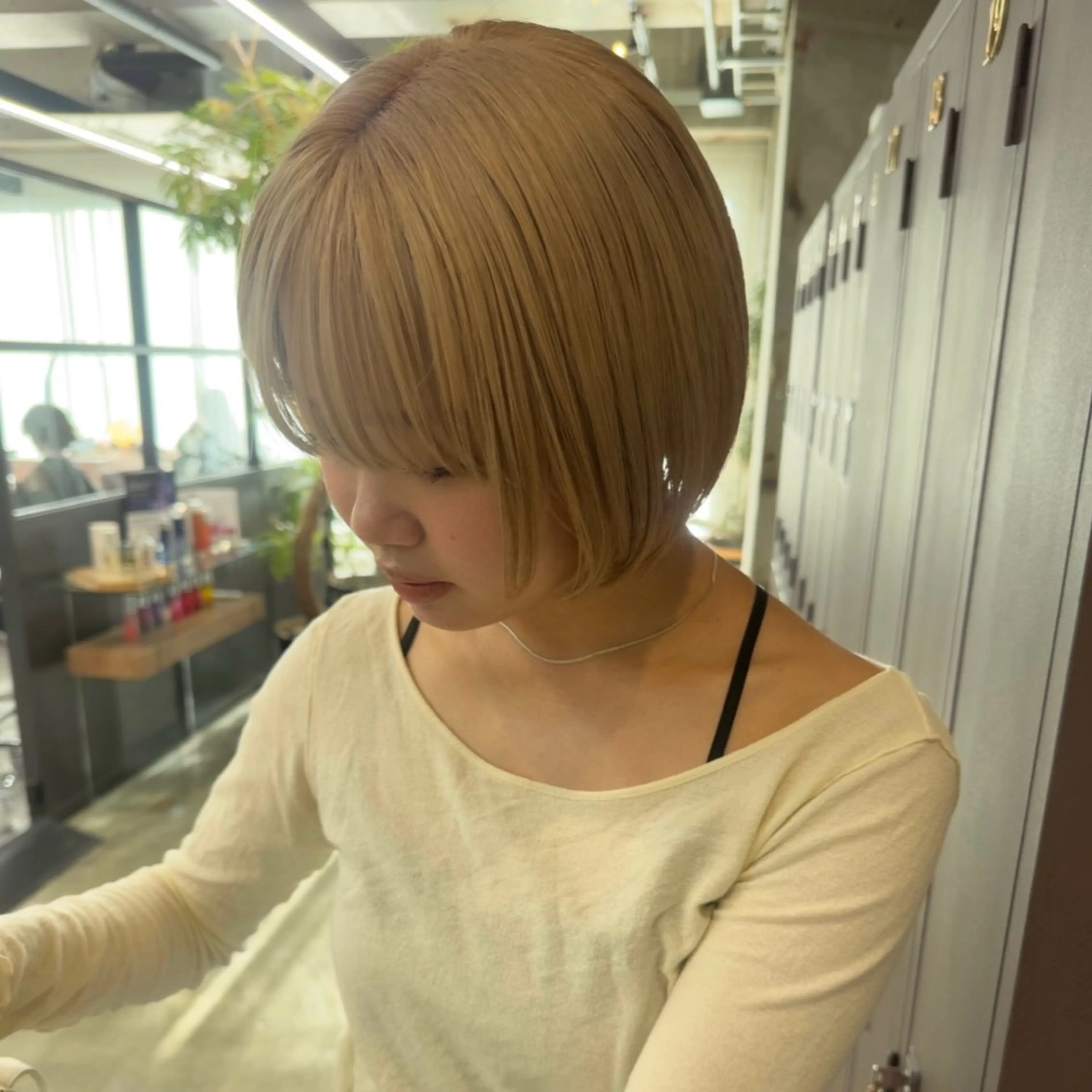 ショート カラー myu 🐈‍⬛のヘアスタイル