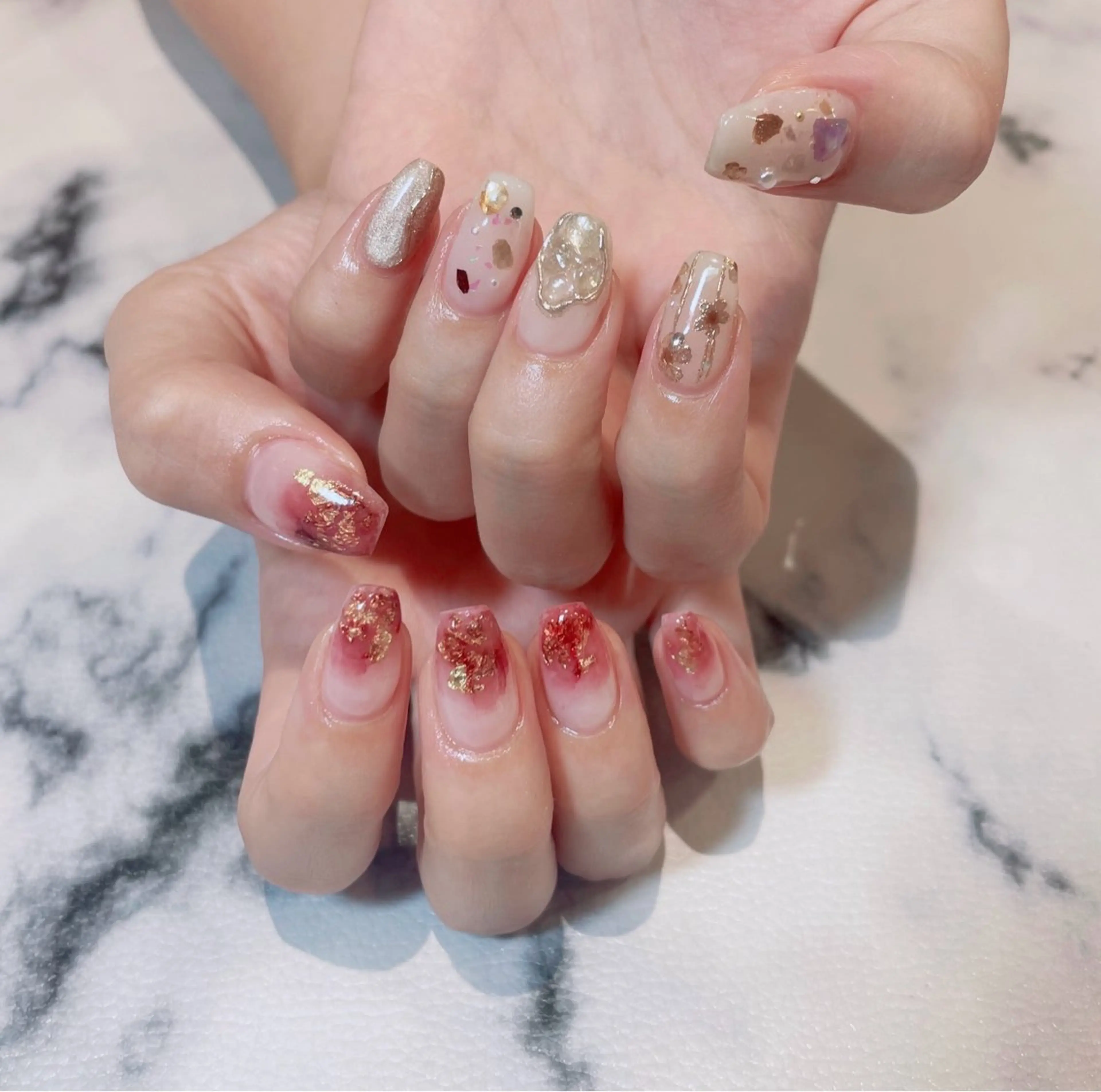 ネイル ハンドネイル 奥田 加奈子のネイルデザイン