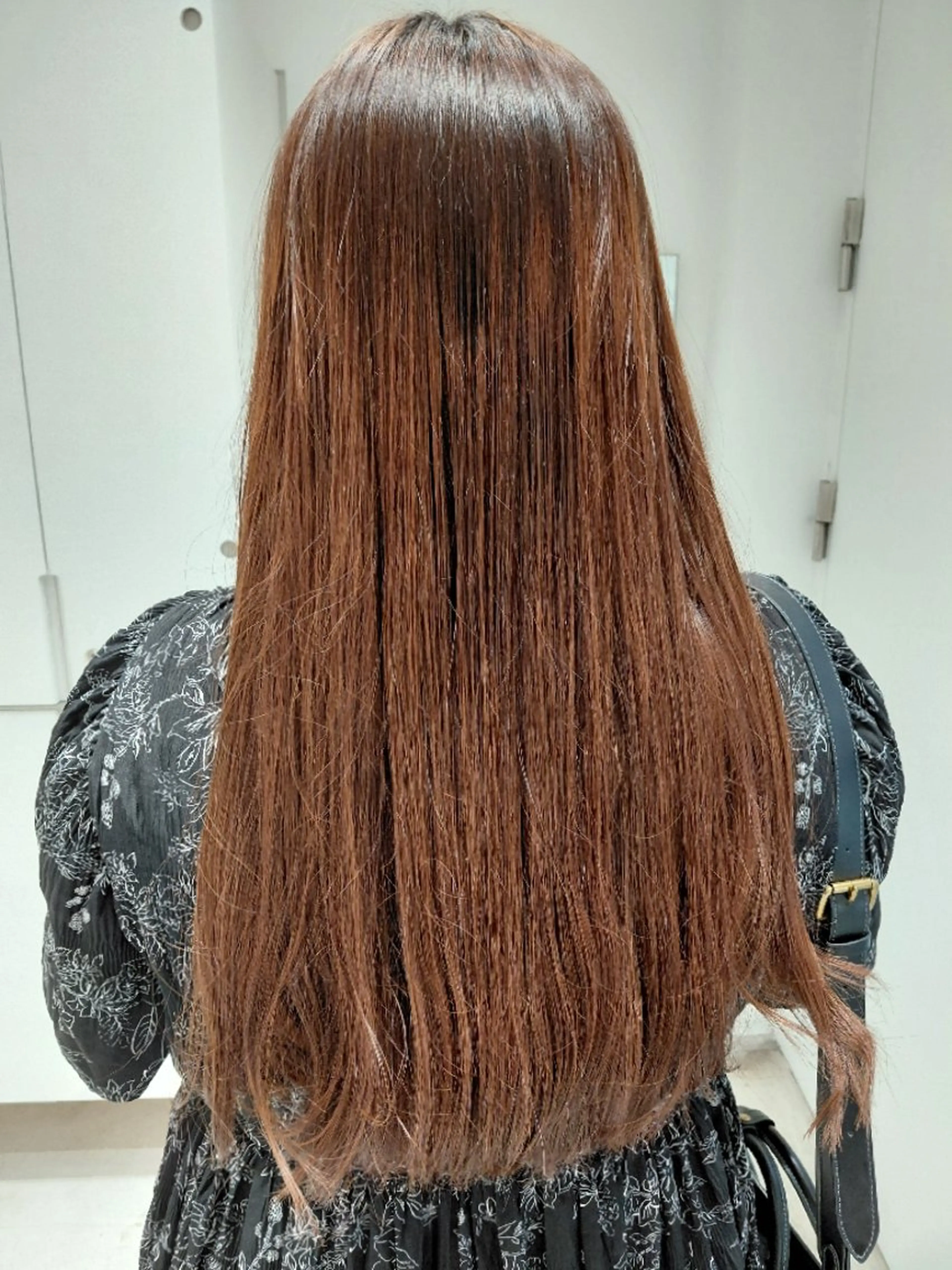 ロング 縮毛矯正 トリートメント 柳(ユウ)/表参道 ✨️モデル募集中✨️のヘアスタイル