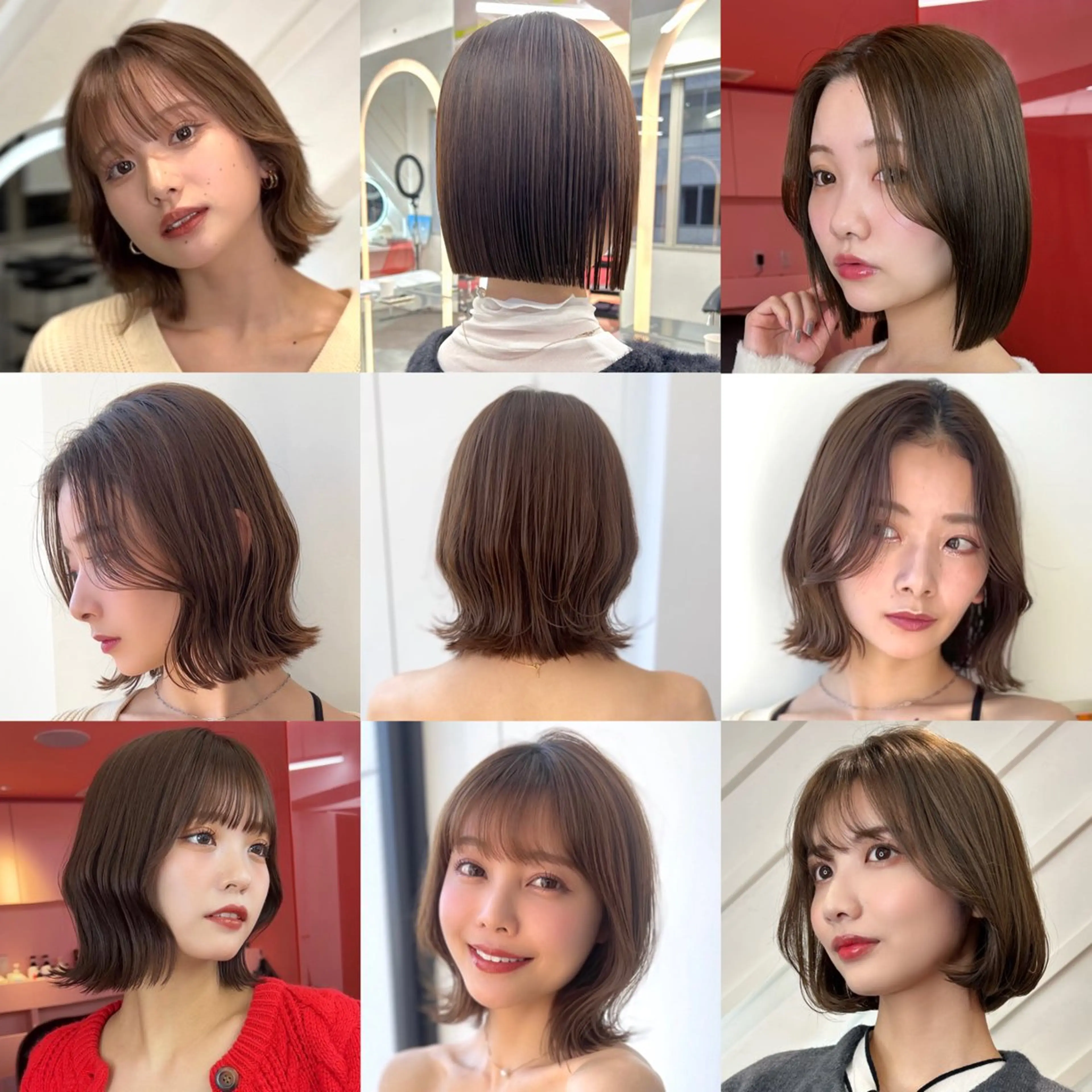 カラー 莉乃/縮毛矯正/髪質 改善/艶カラーのヘアスタイル