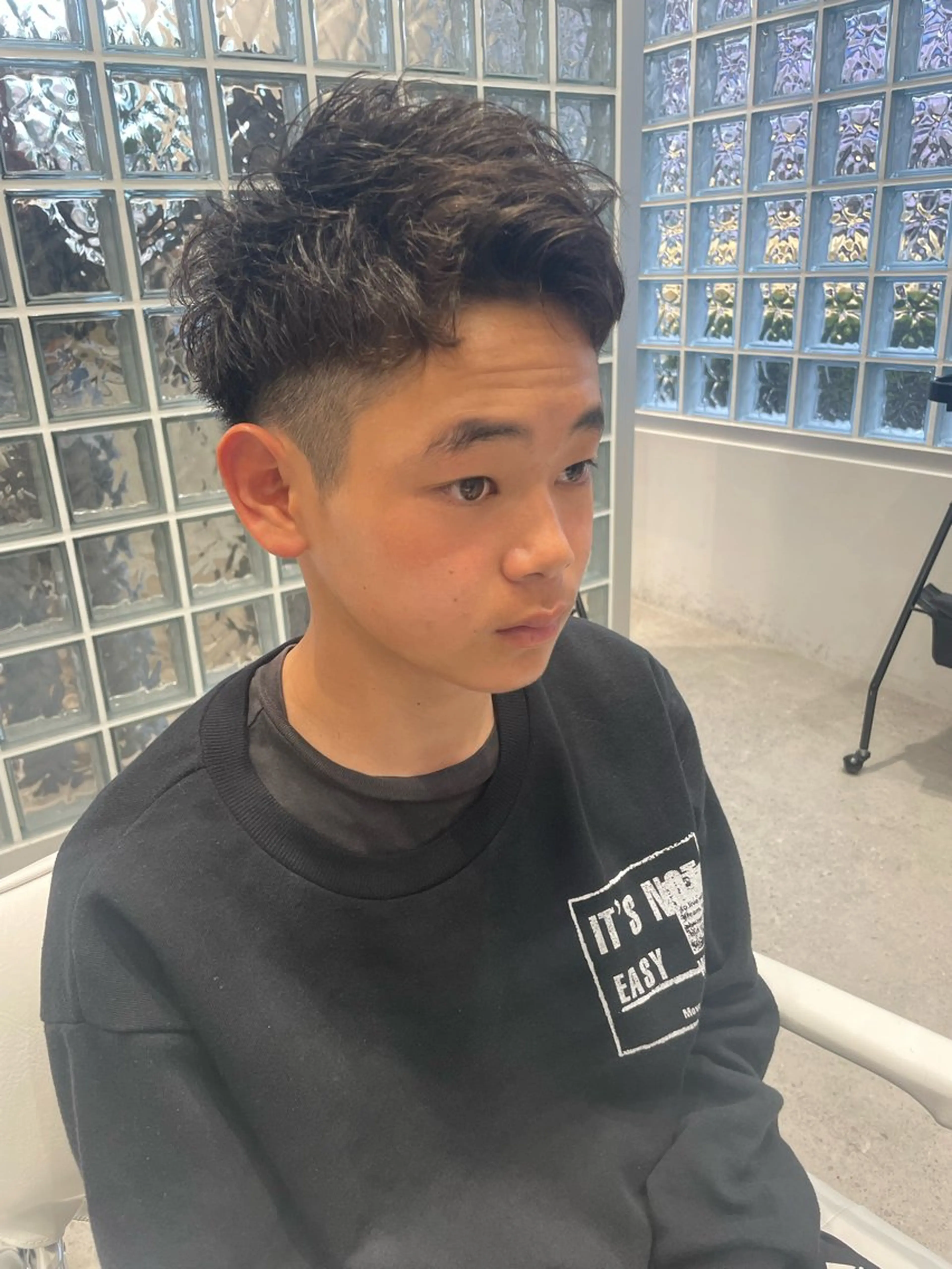 メンズ 無料ショートモデル 募集中❗️秋山ひらいのヘアスタイル