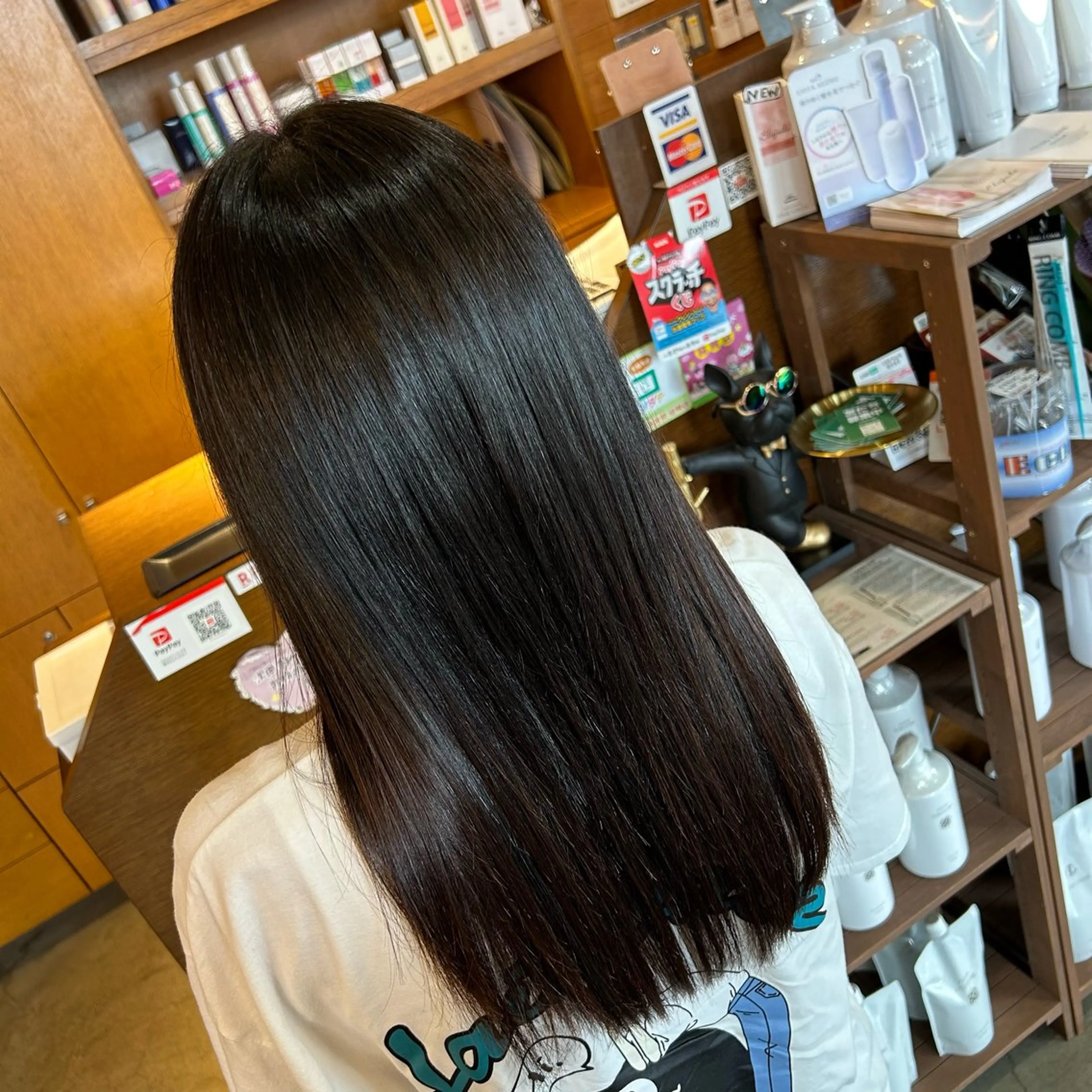 ロング カット 縮毛矯正 人気🌻《髪質改善》 平井 綾乃のヘアスタイル