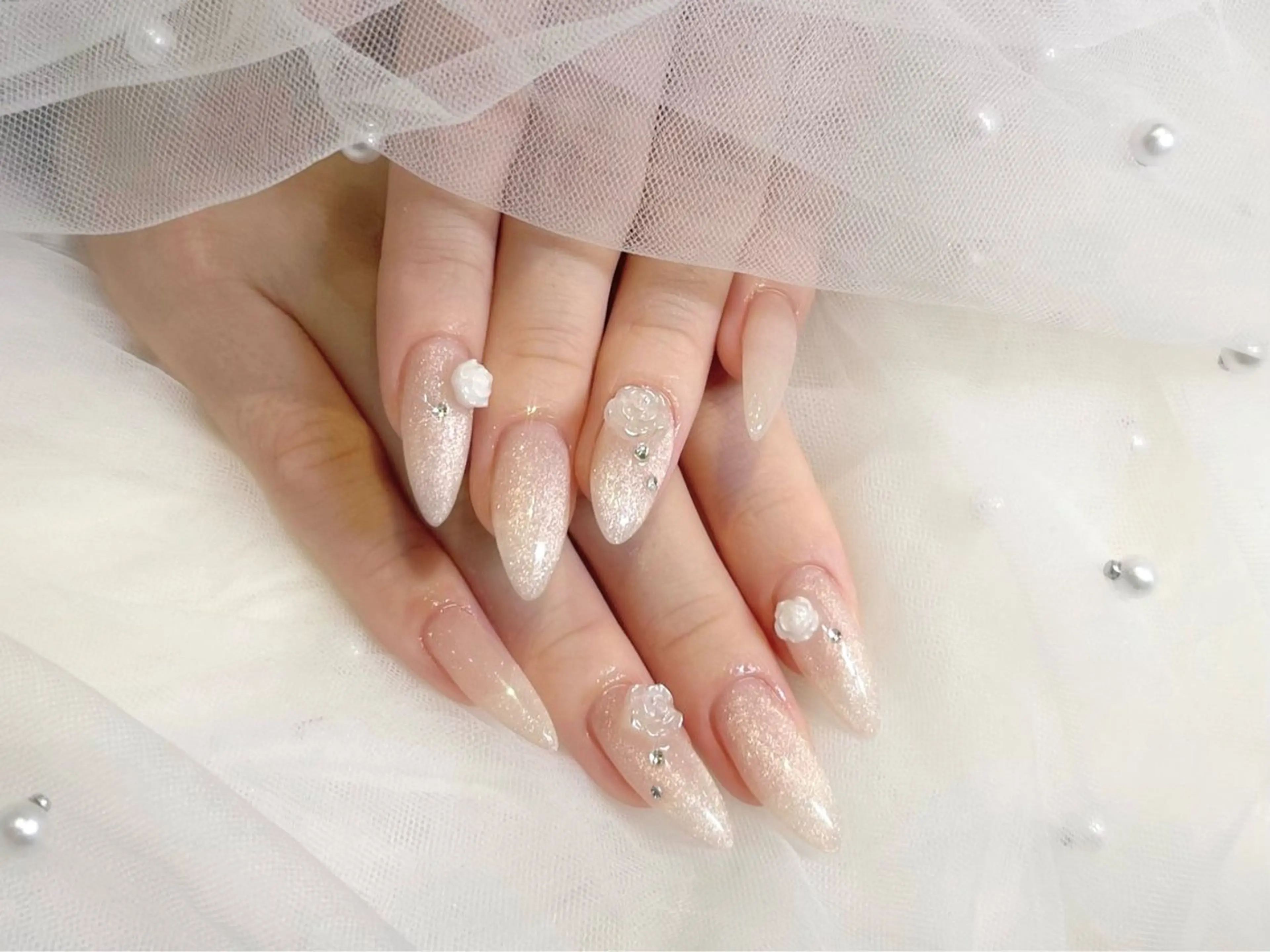 ネイル マグネットネイル ハンドネイル ちゅるんネイル ✨🎀AMIのネイルデザイン