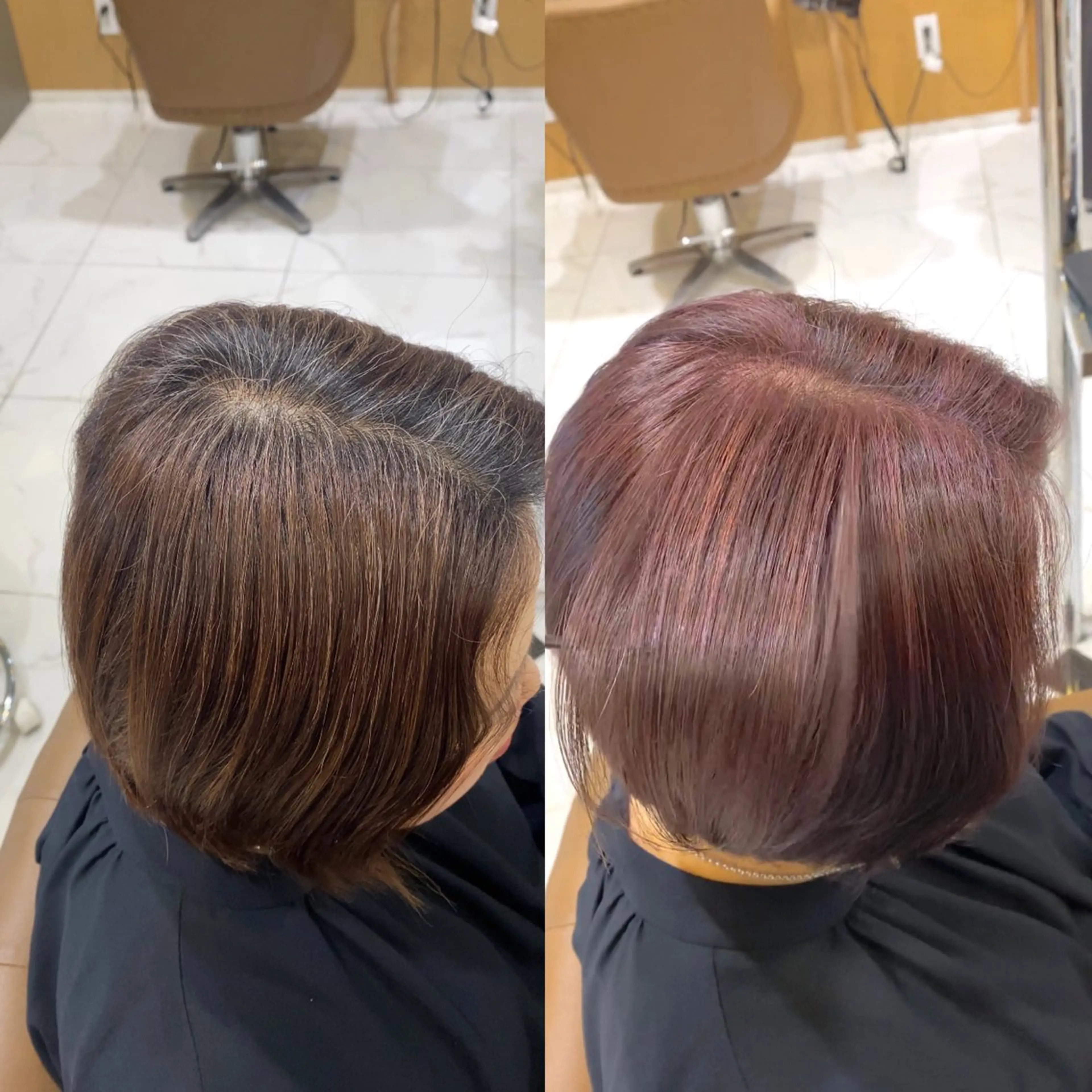 ショート カット ヘアカラー トリートメント 坂井 茅聖のヘアスタイル