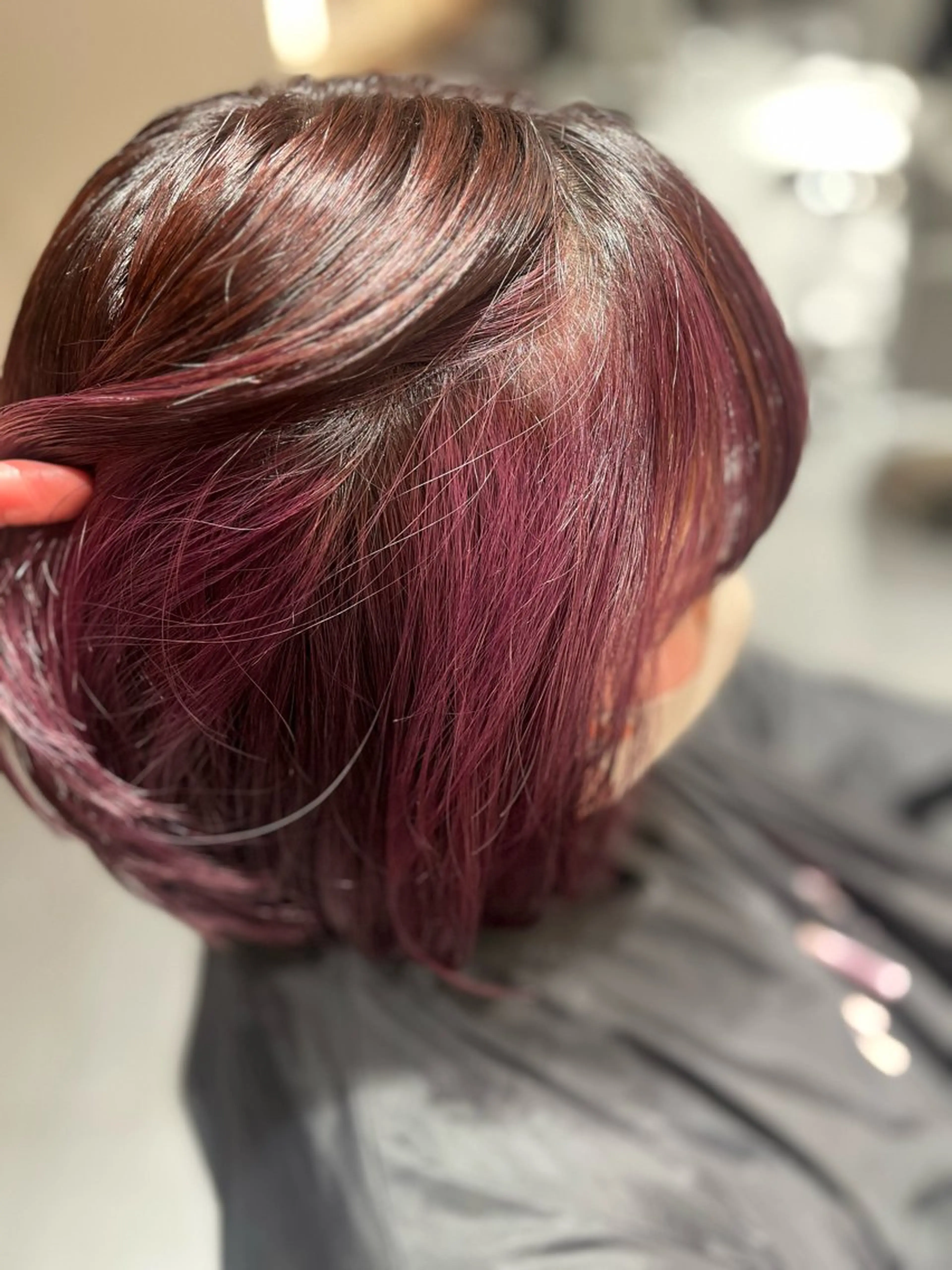 カラー 🎀縮毛矯正/ボブ /渋谷/MIKI🎀のヘアスタイル