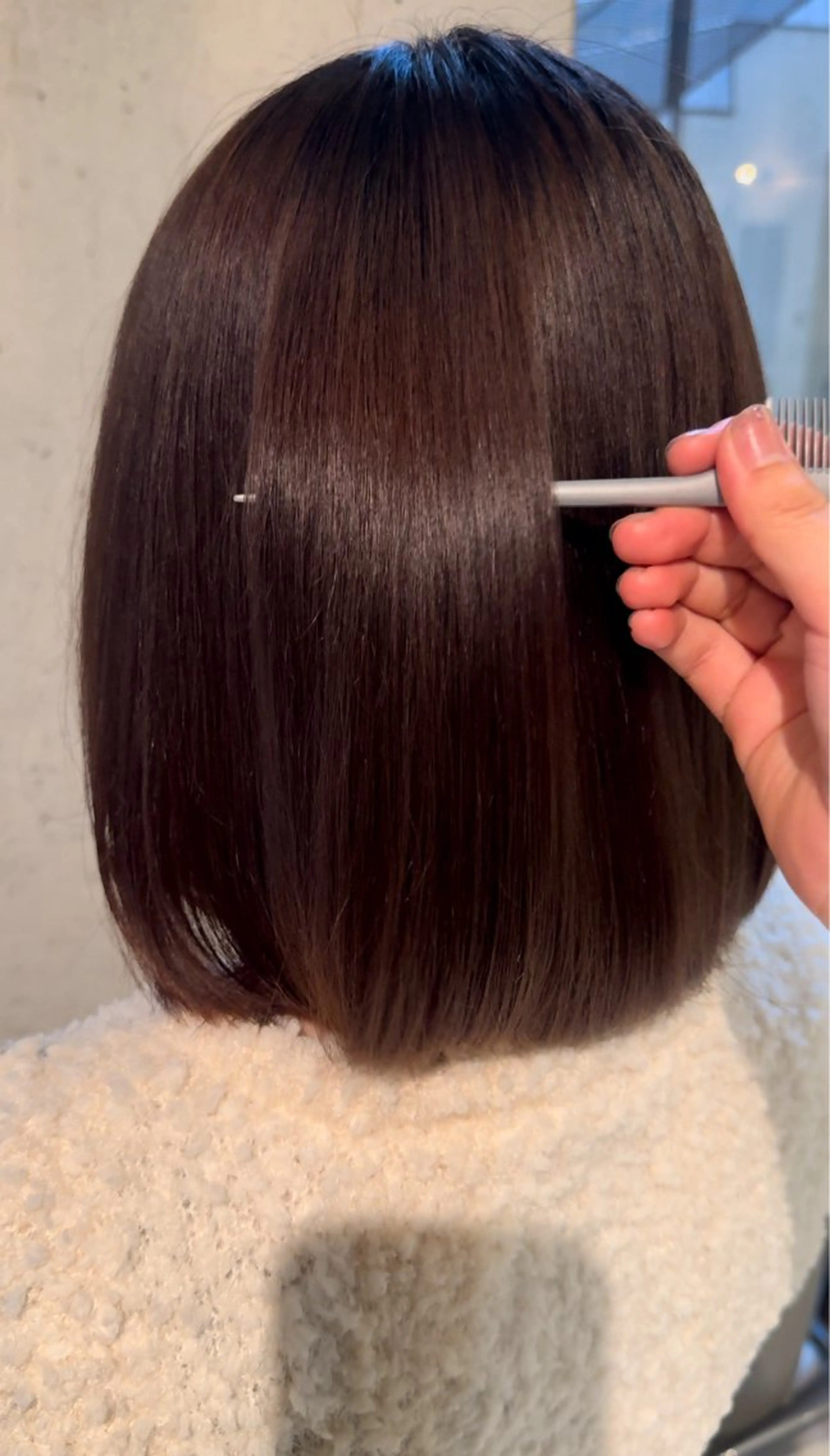 RESSUAL くるみのヘアスタイル
