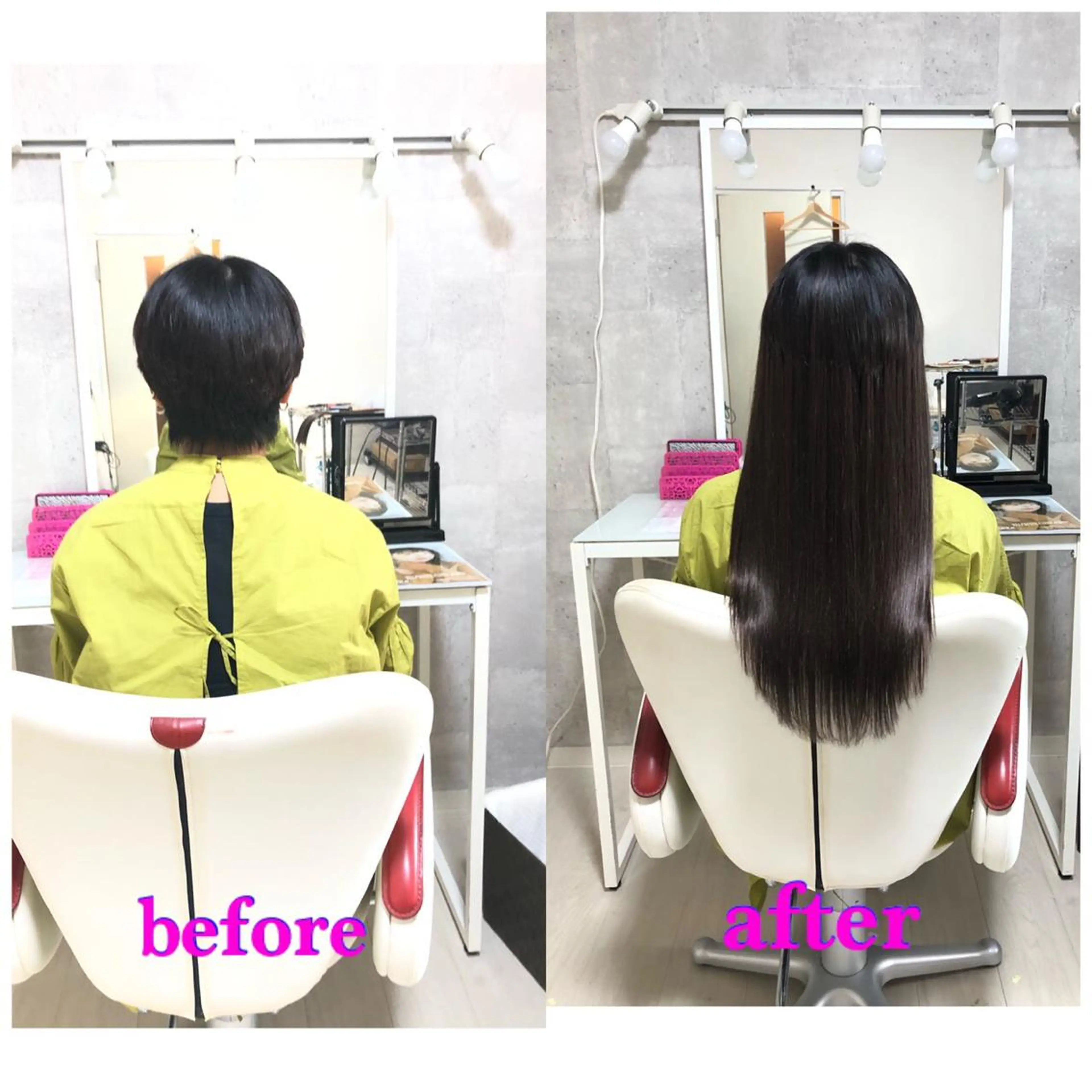 ロング エクステ 🌸ドレスアップ 心斎橋店🌸のヘアスタイル