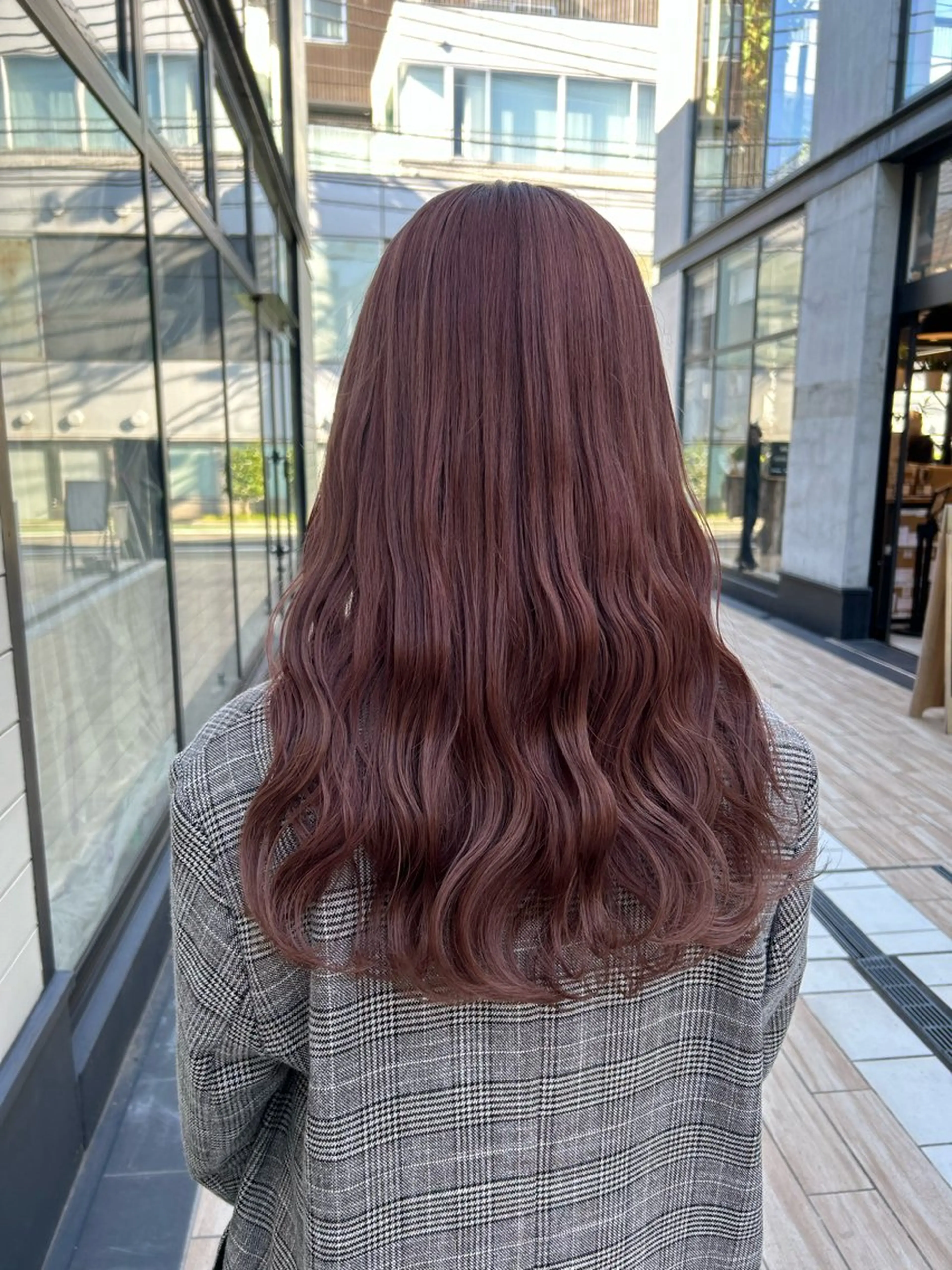 セミロング カラー ヘアアレンジ カット ヘアカラー トリートメント yuka .のヘアスタイル