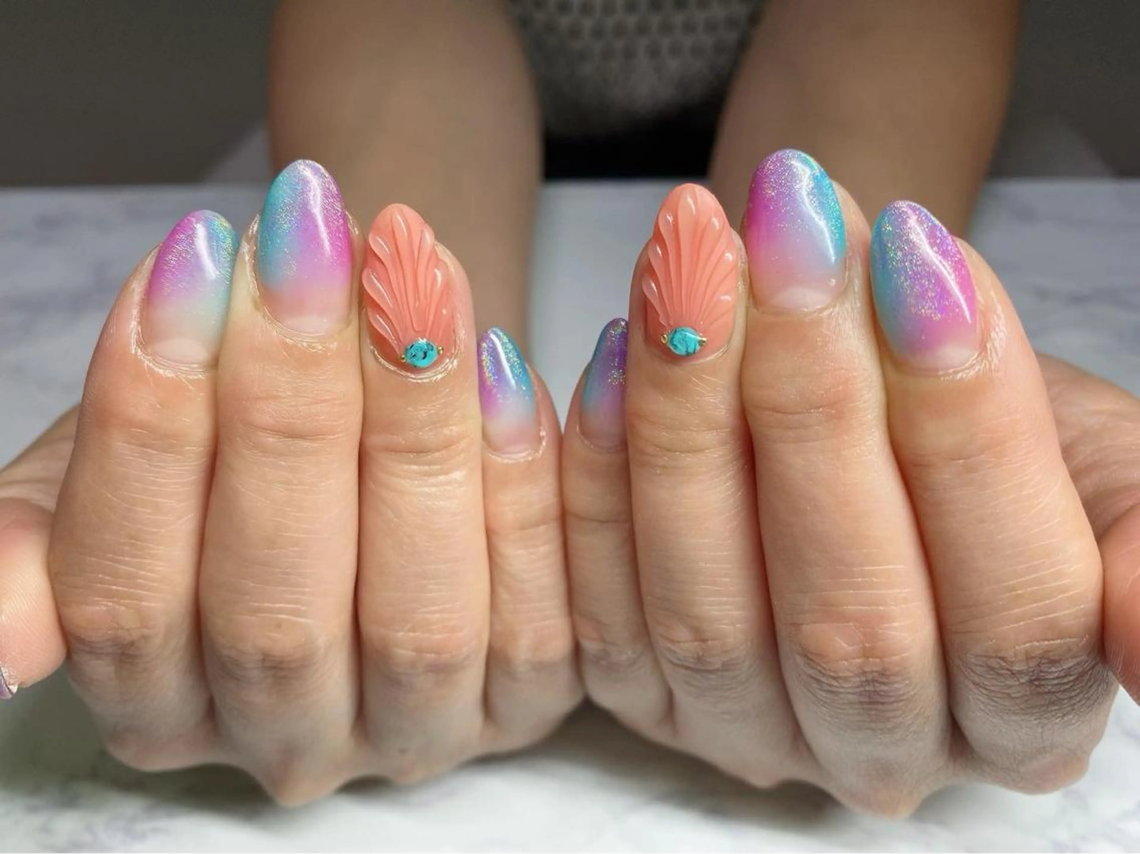ネイル グラデーション Era nailのネイルデザイン