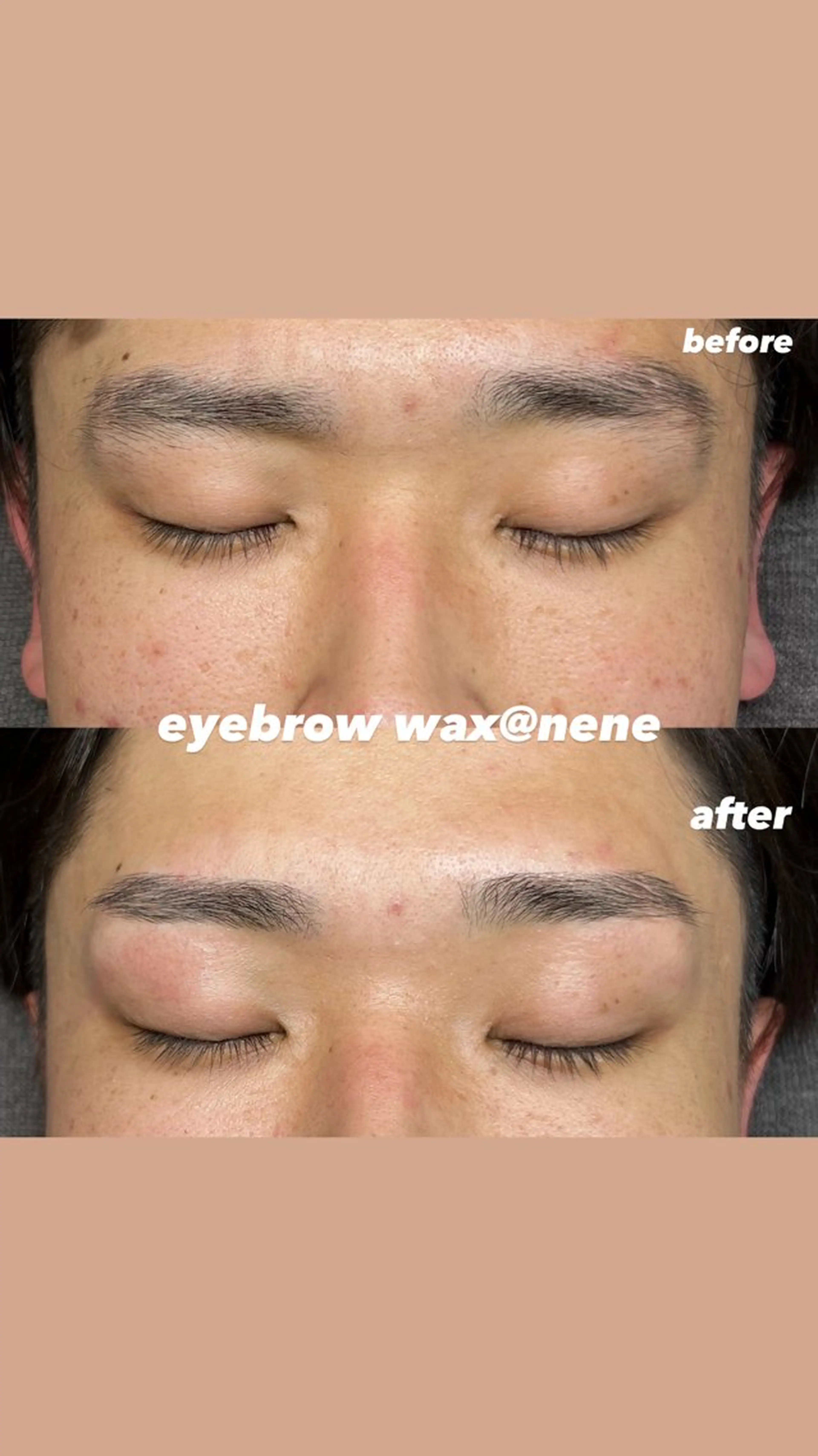 アイブロウ 垢抜け美眉wax 肌質改善🤍Neneの眉毛・アイブロウイメージ