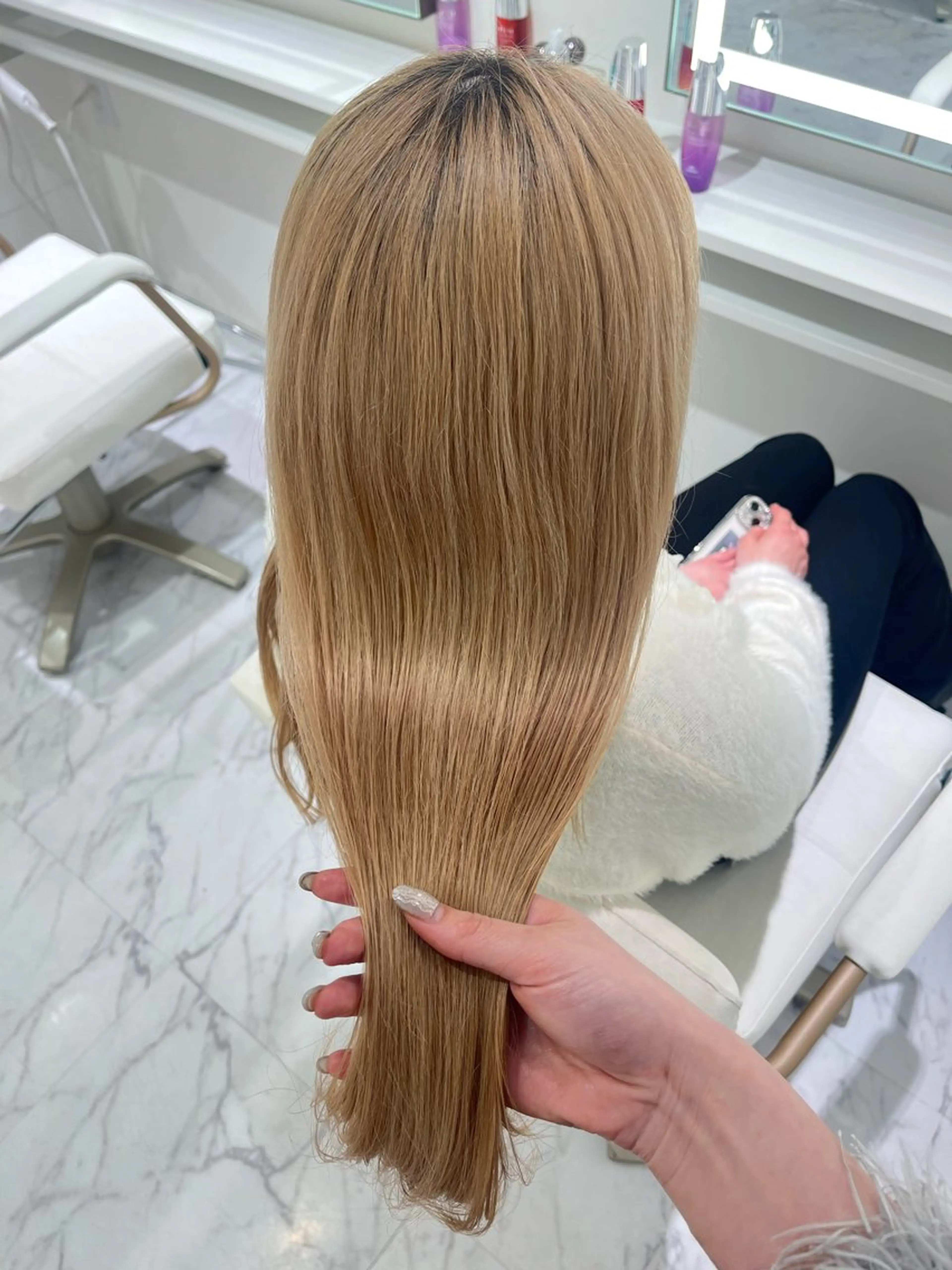 ロング トリートメント ParveMix /石田 佳澄🩶のヘアスタイル