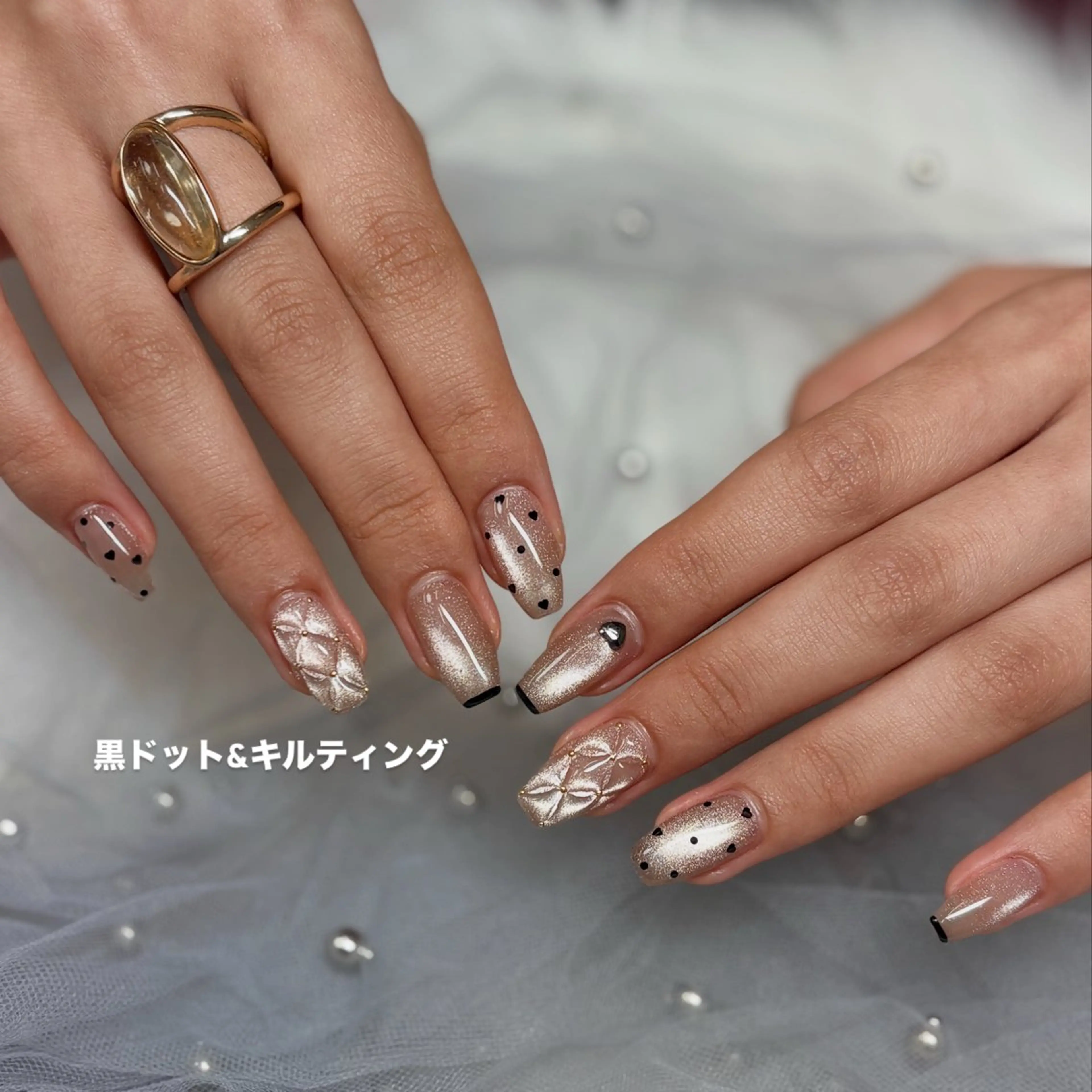 ネイル HALO ネイルモデル募集中のネイルデザイン