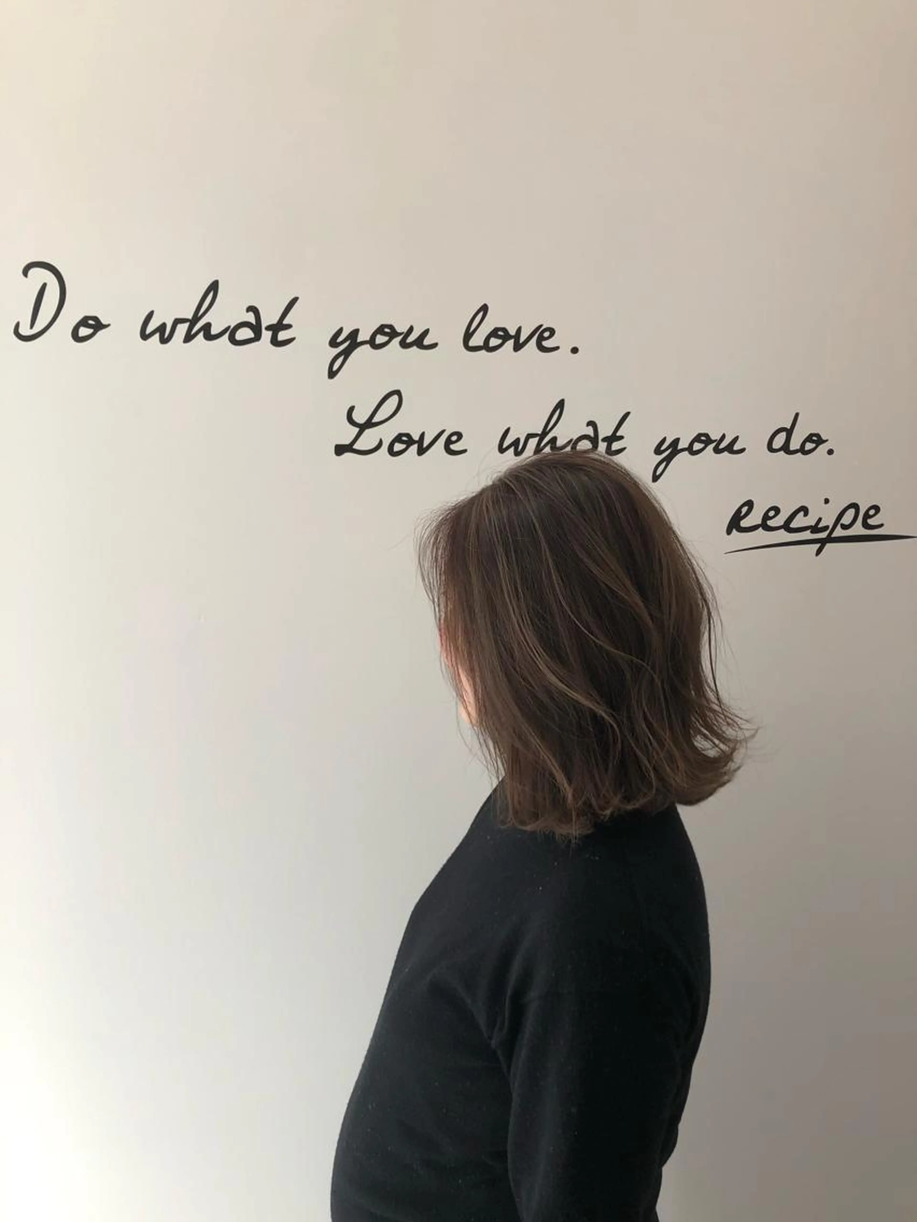 デザインカット➕艶カラーの写真