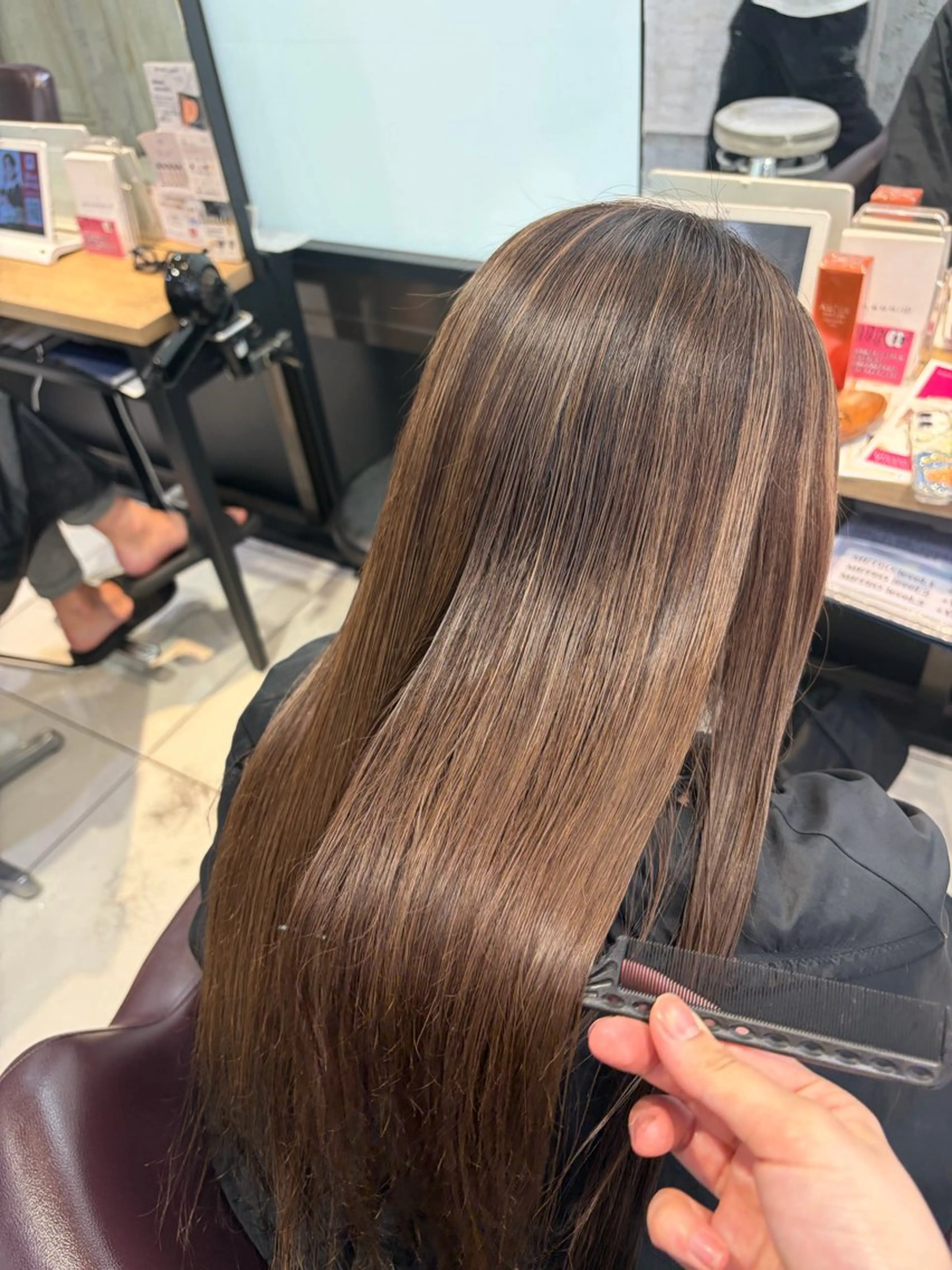 ロング トリートメント 🫧暖色艶カラ ー❤️🫧Kyaraのヘアスタイル