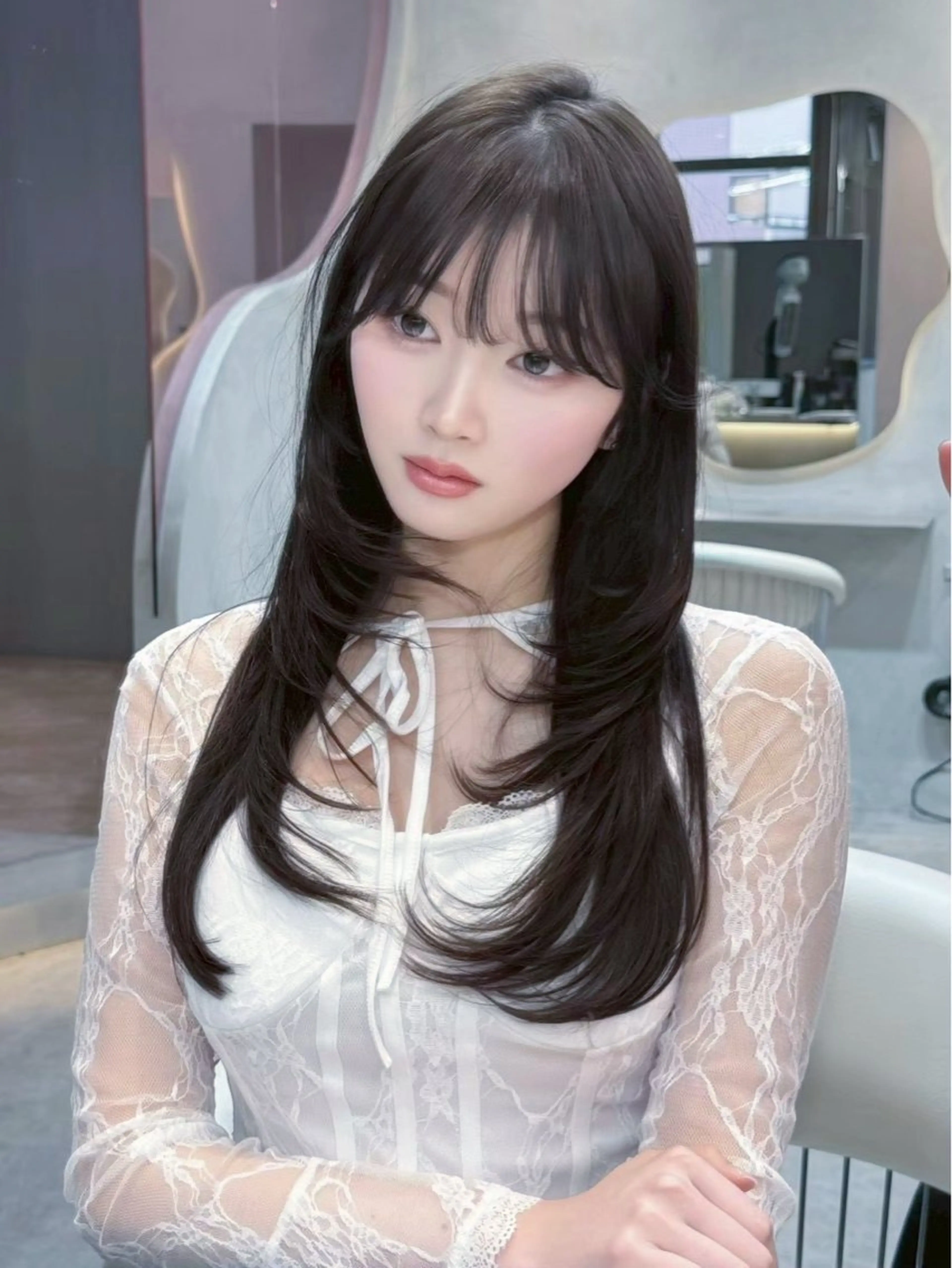 ロング カラー 【GLROW大宮】 reimi美髪カラーのヘアスタイル