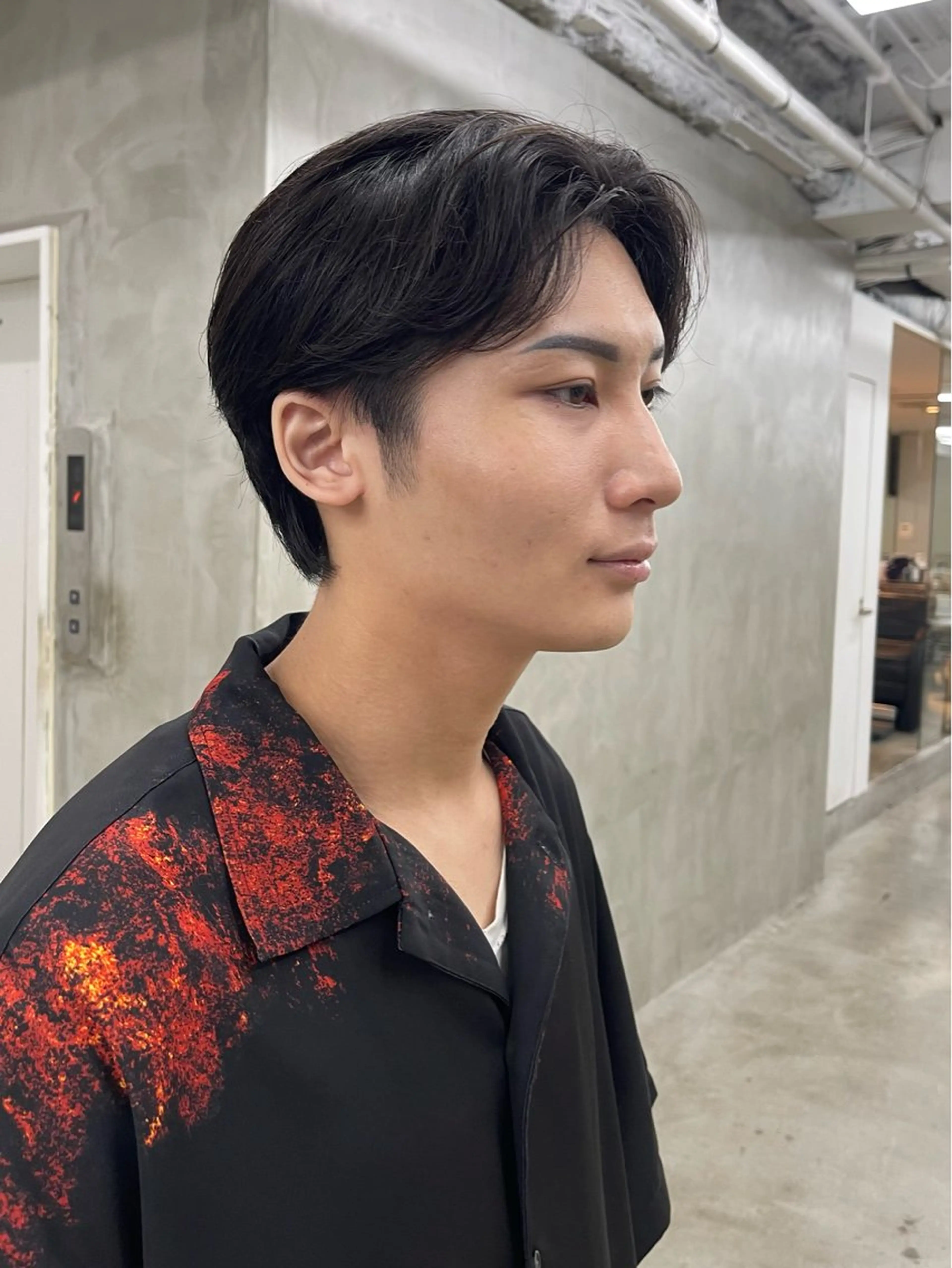 メンズ カット メンズカット パーマ[佐橋]のヘアスタイル