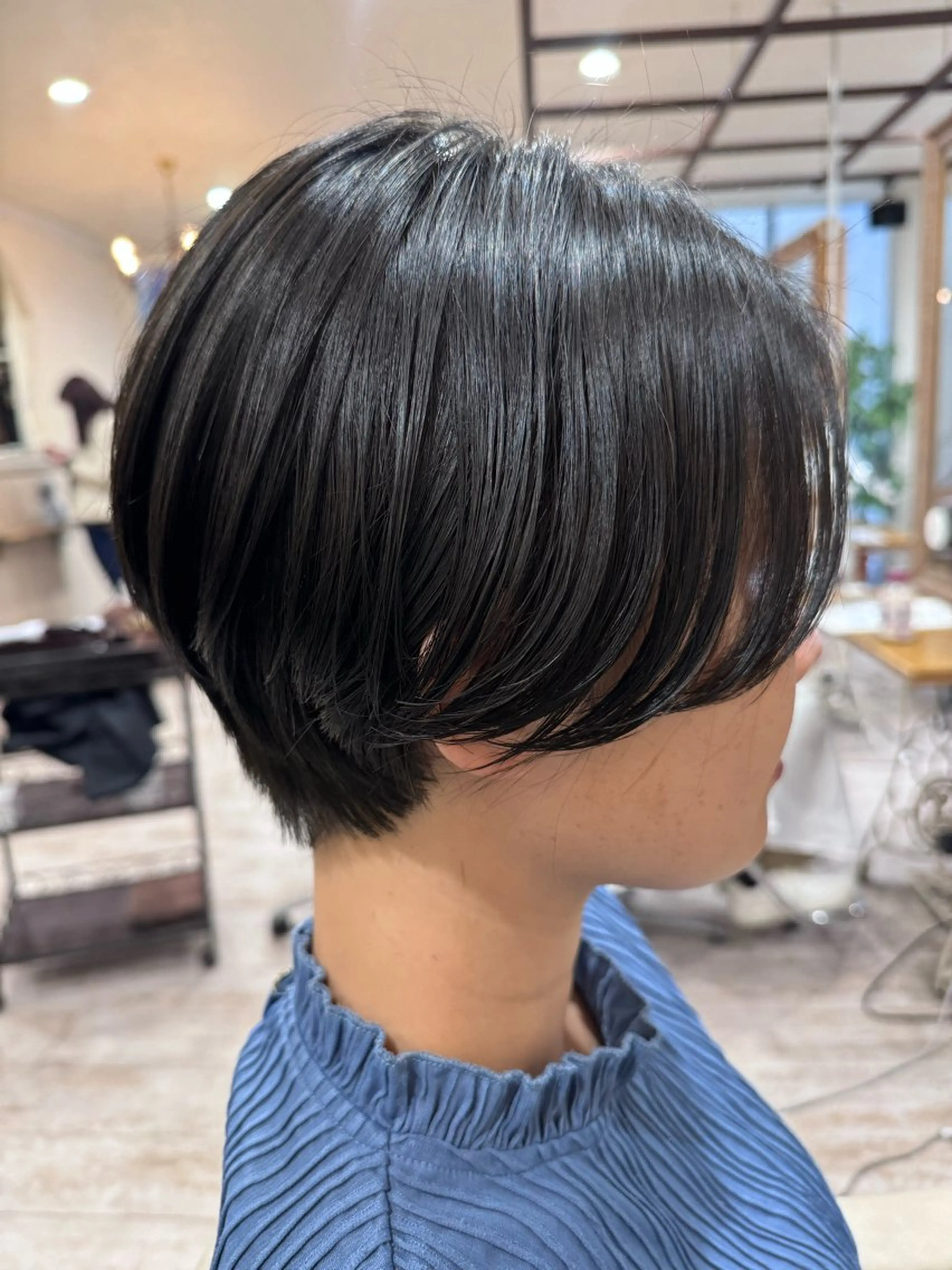 ショート ハンサムショート くびれヘア ショートヘア カット トリートメント 新越谷noble店長 松本拓也▶◀*.のヘアスタイル