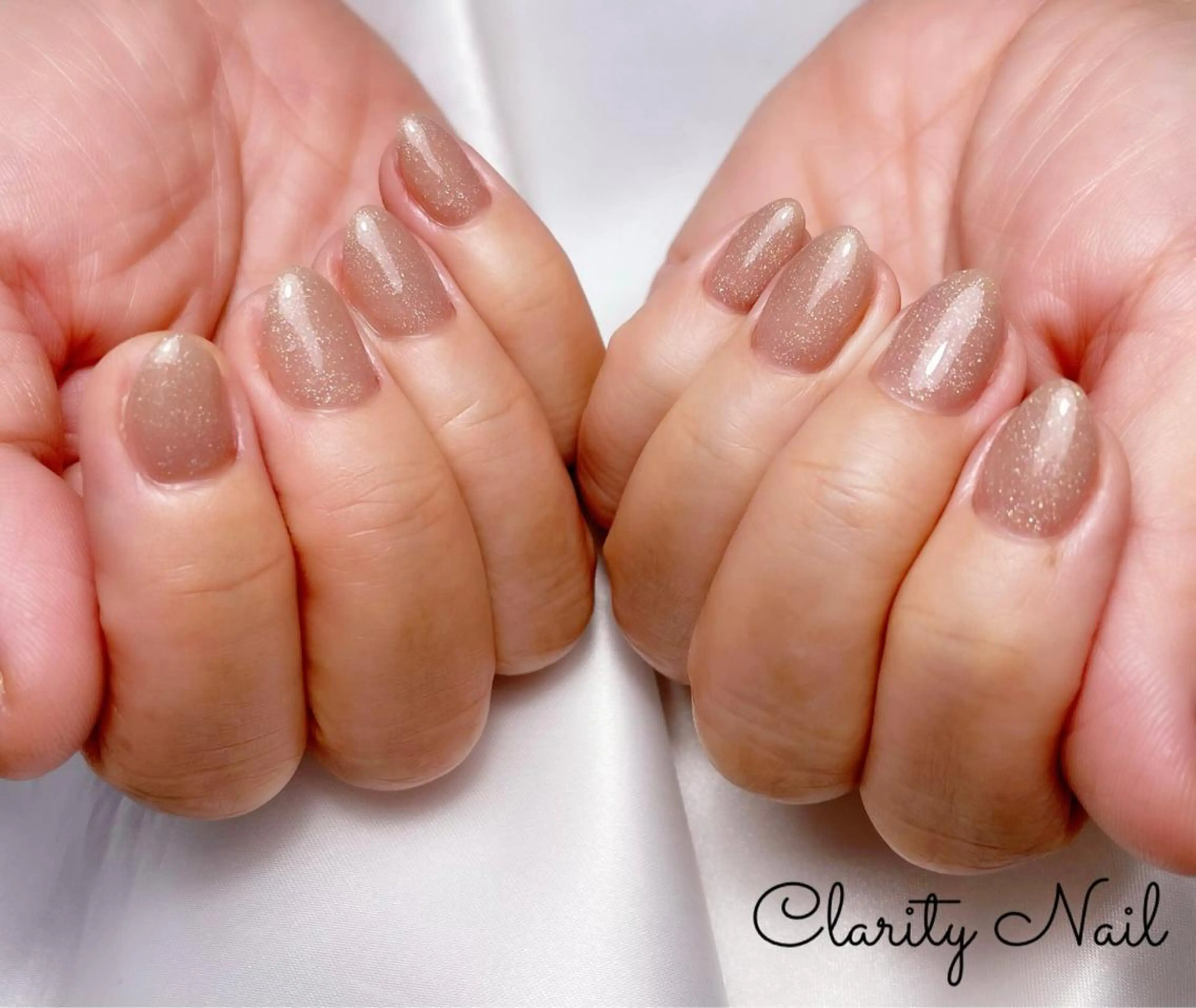 ネイル ワンカラーネイル ハンドネイル Clarity Nailのネイルデザイン