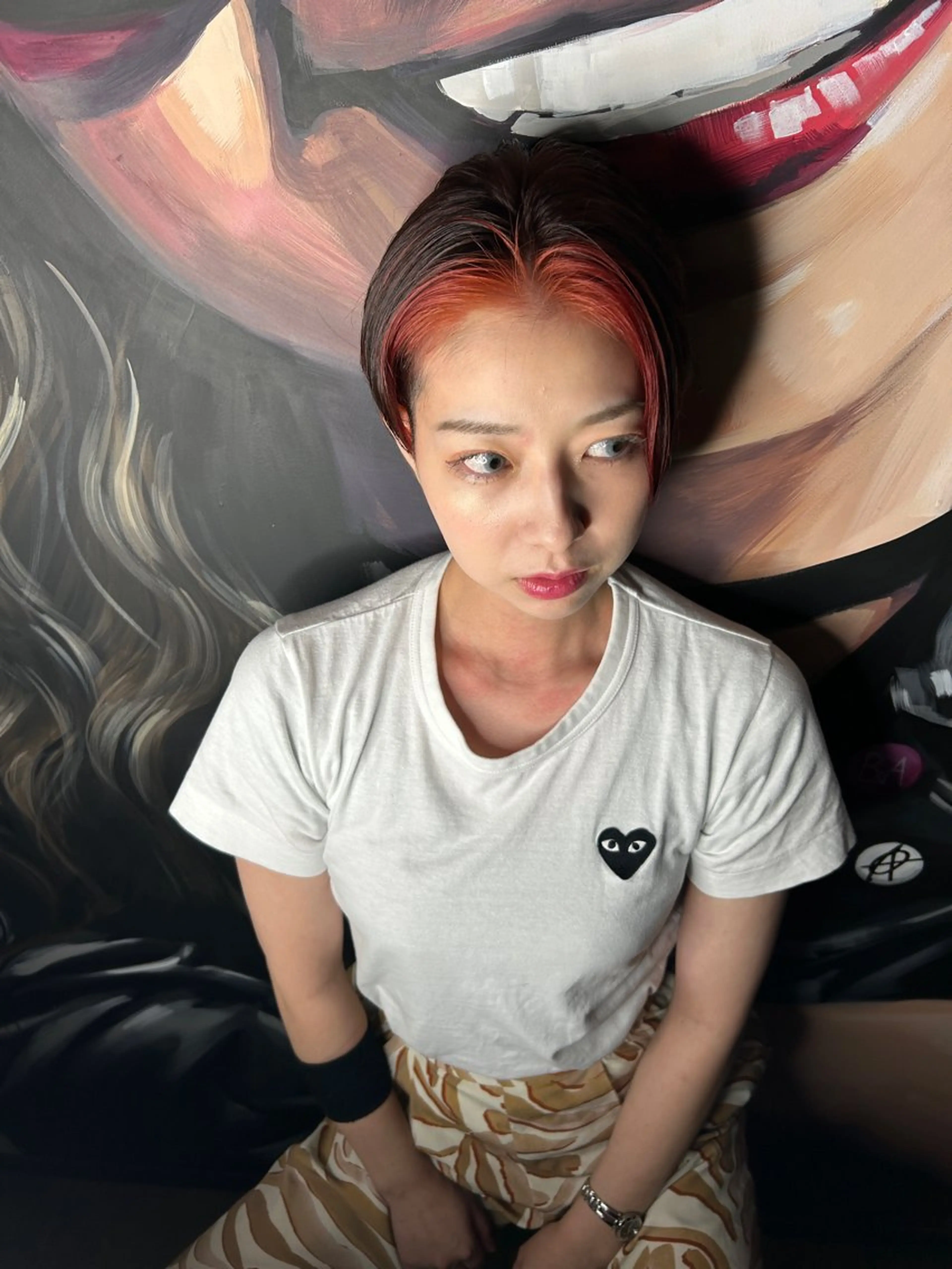 ショート カラー トリートメント 久木原 ゆりのヘアスタイル