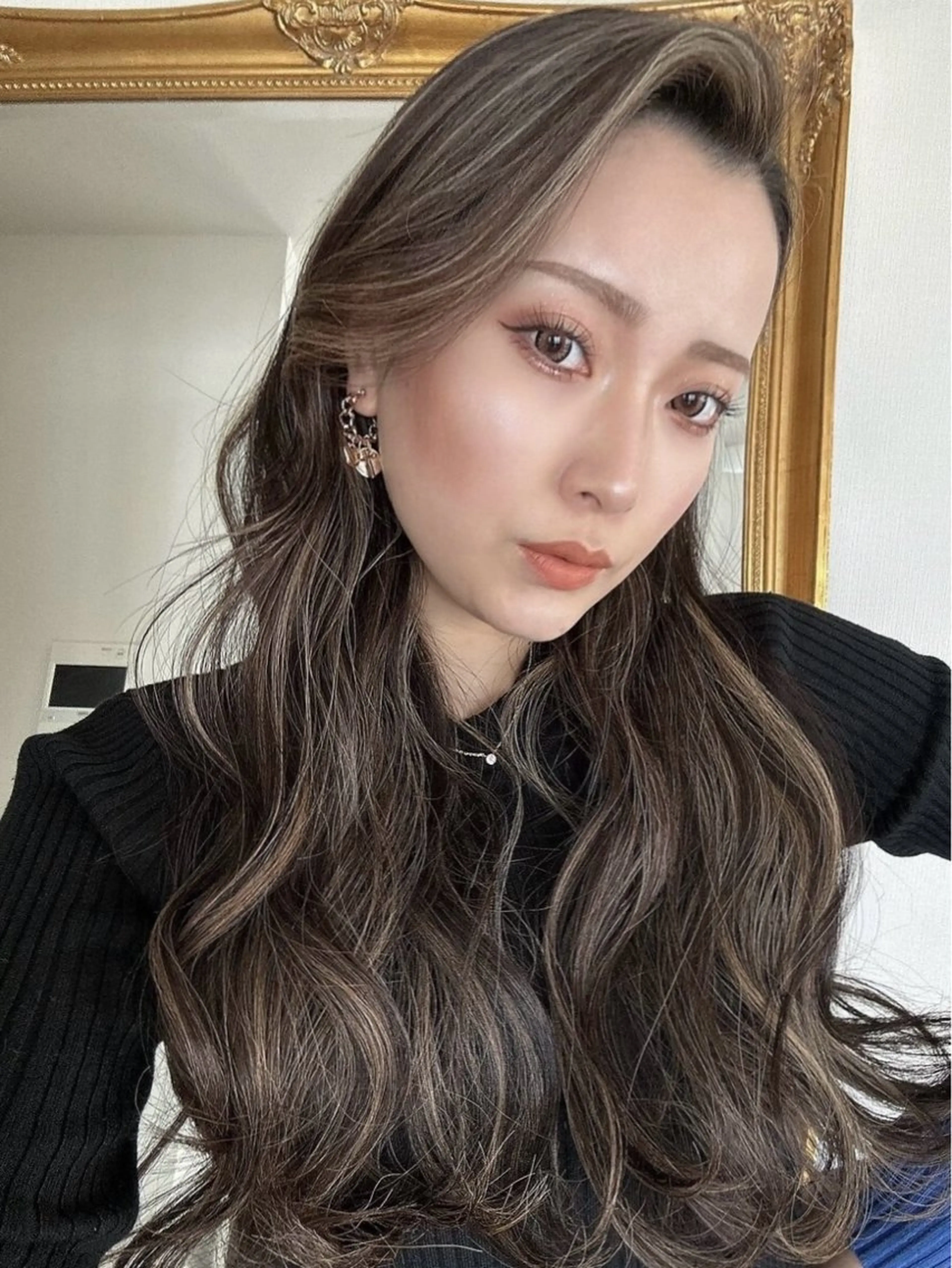 ロング ハイライト 盛れるカットカラー DEAN豊橋店のヘアスタイル