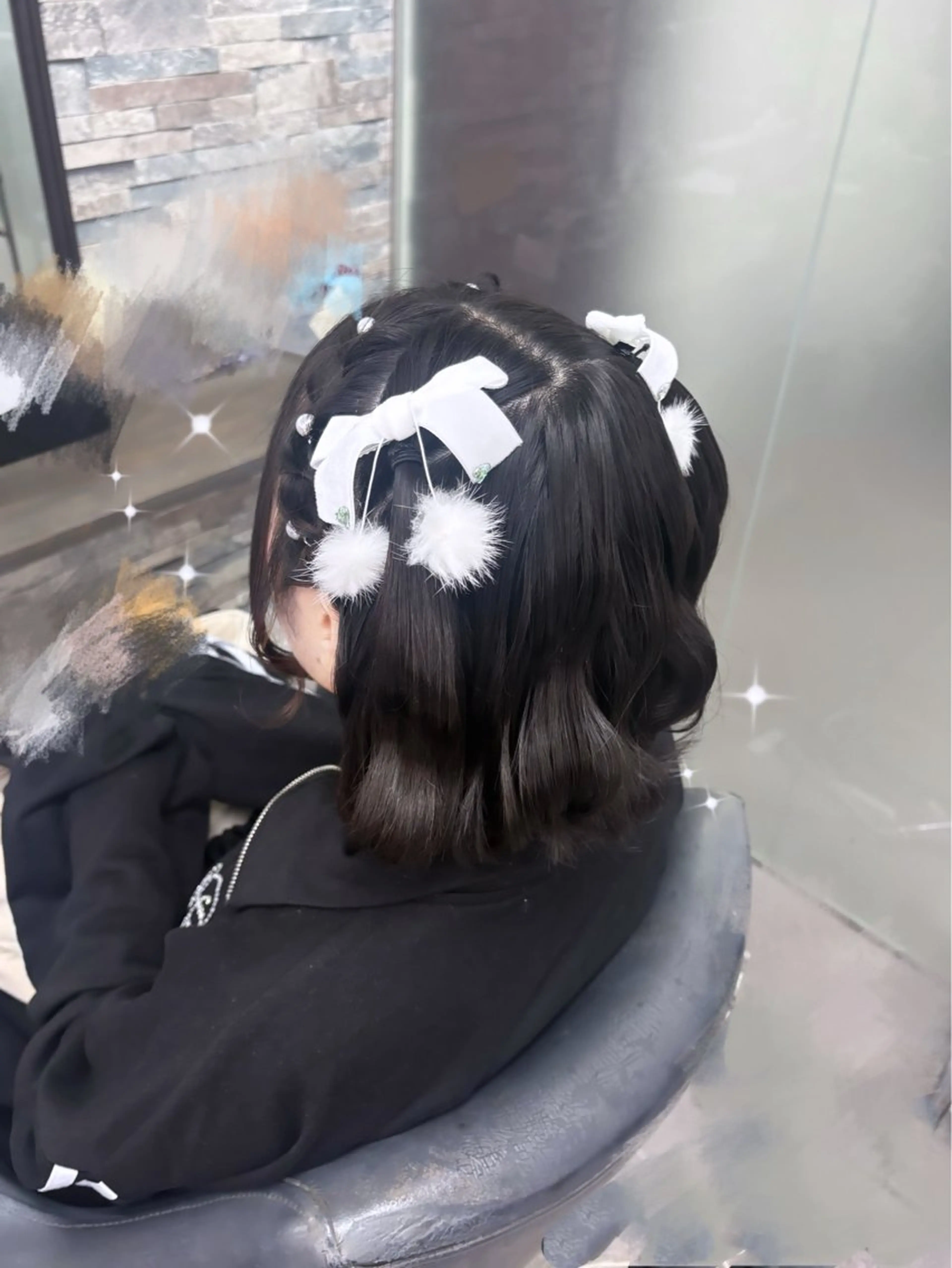 ショート OZ梅田♡ ゆはなブリーチのヘアスタイル