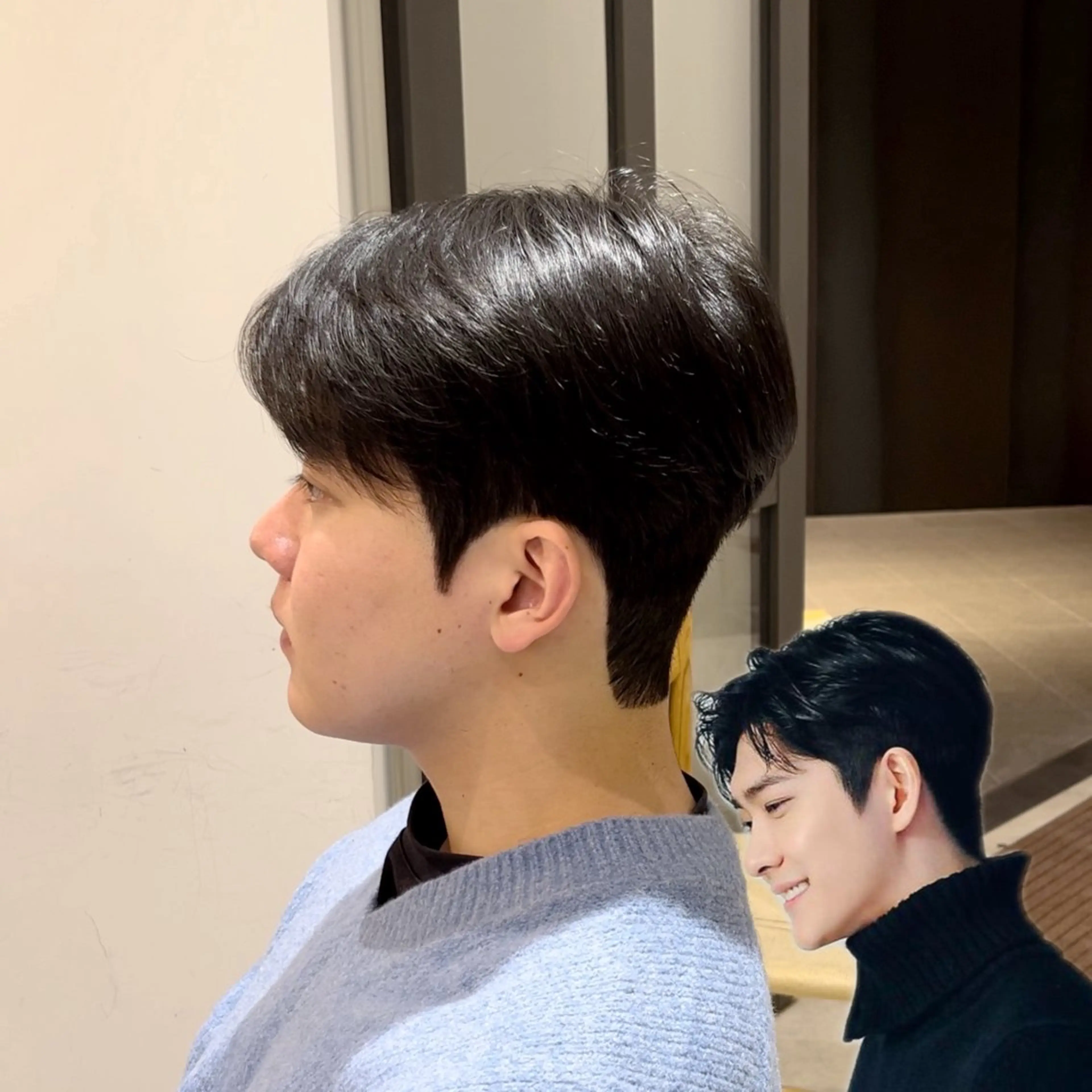 パーマ メンズ ダウンパーマ メンズ韓国風 メンズパーマ ツーブロック カット パーマ 表参道韓国ヨシンモリ 風デジタルパーマ特化のその他イメージ