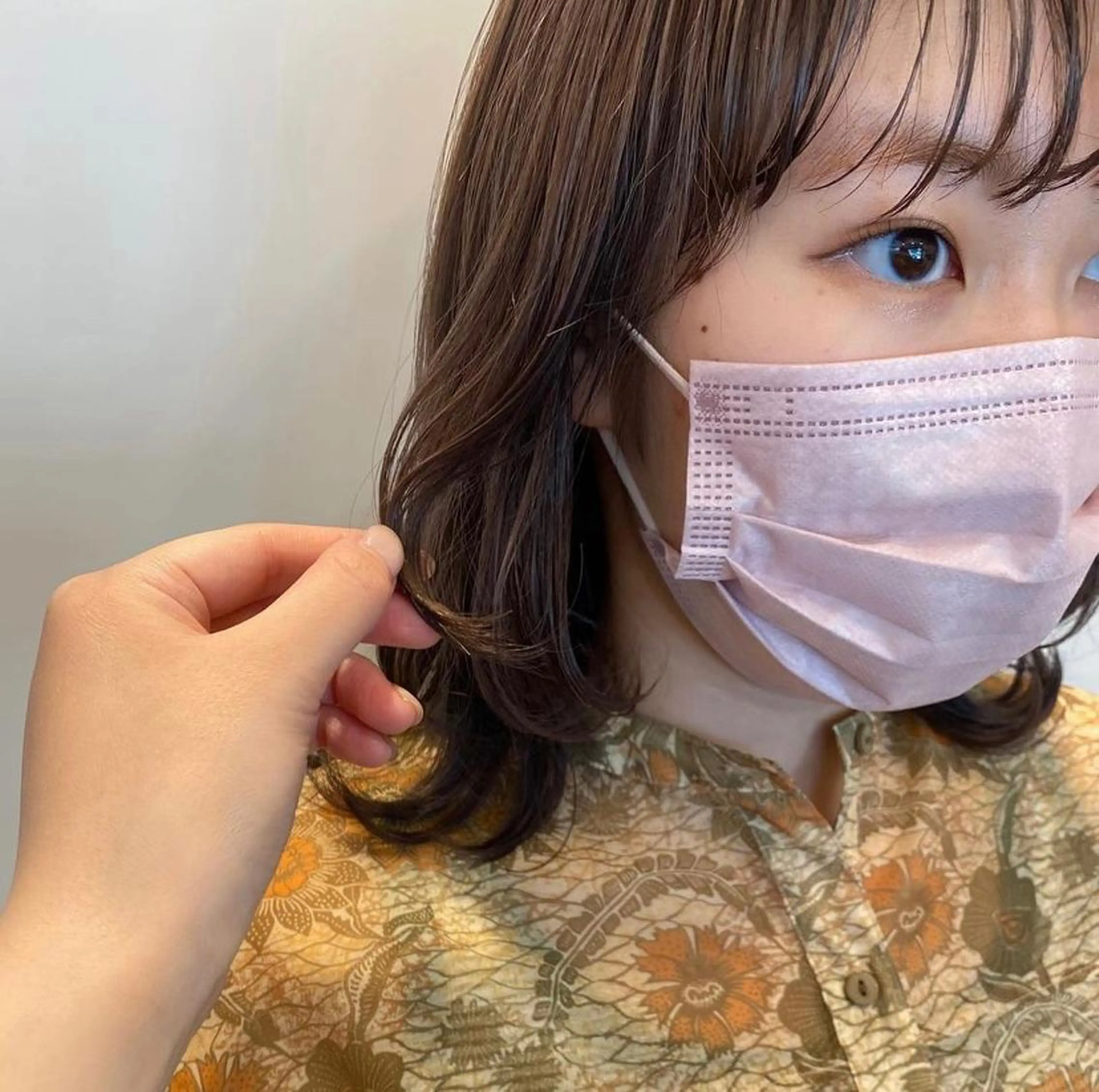 ミディアム カラー chiho🌛ボブ /髪質改善カラー🫧のヘアスタイル