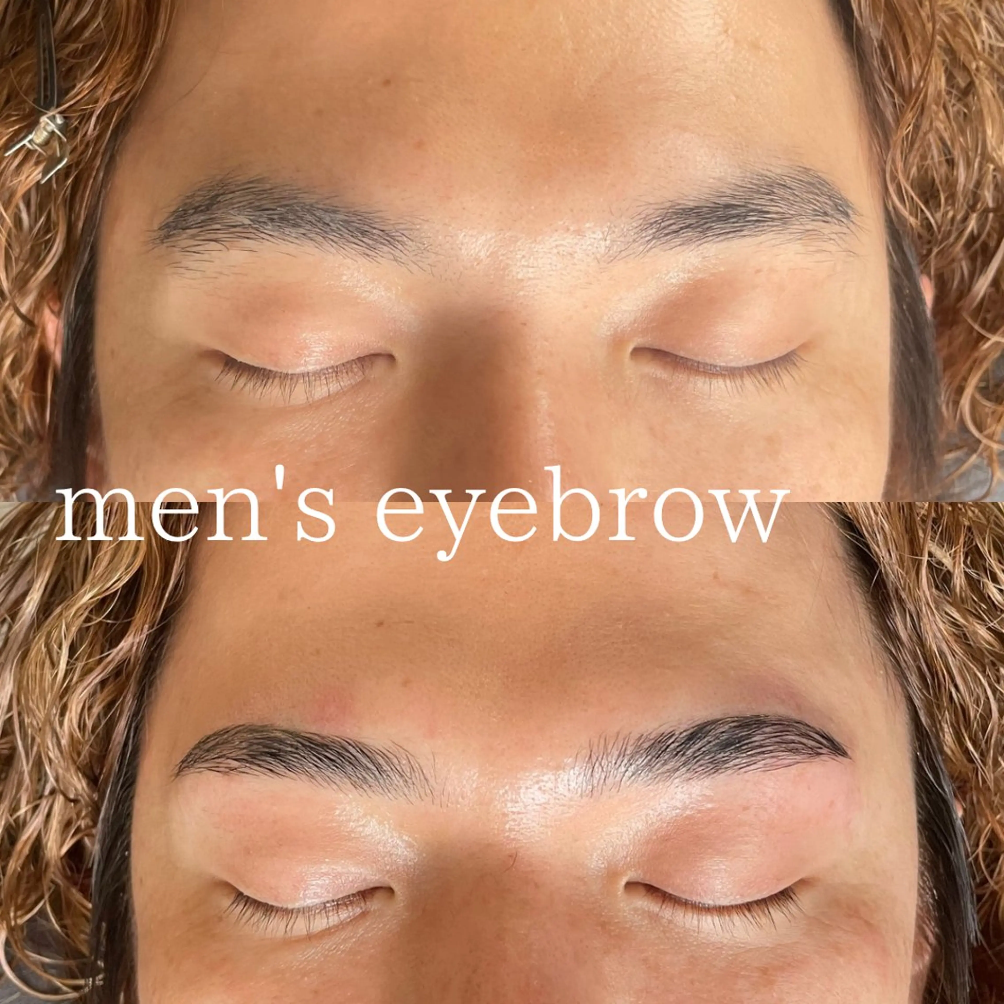 メンズ アイブロウ Ølri 中嶋のマツエク・マツパデザイン