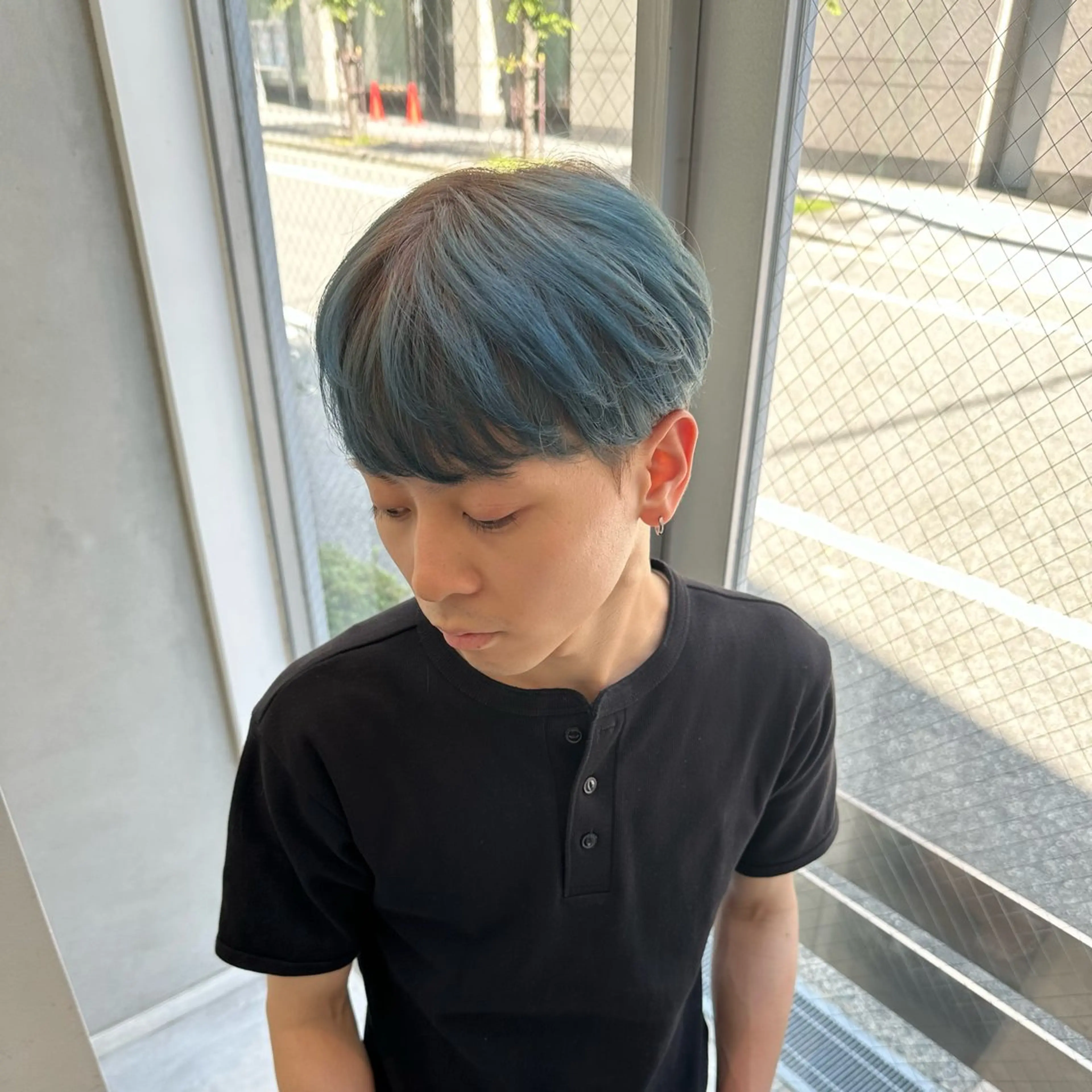 カラー メンズ バレイヤージュ募集中 HAYATOのヘアスタイル