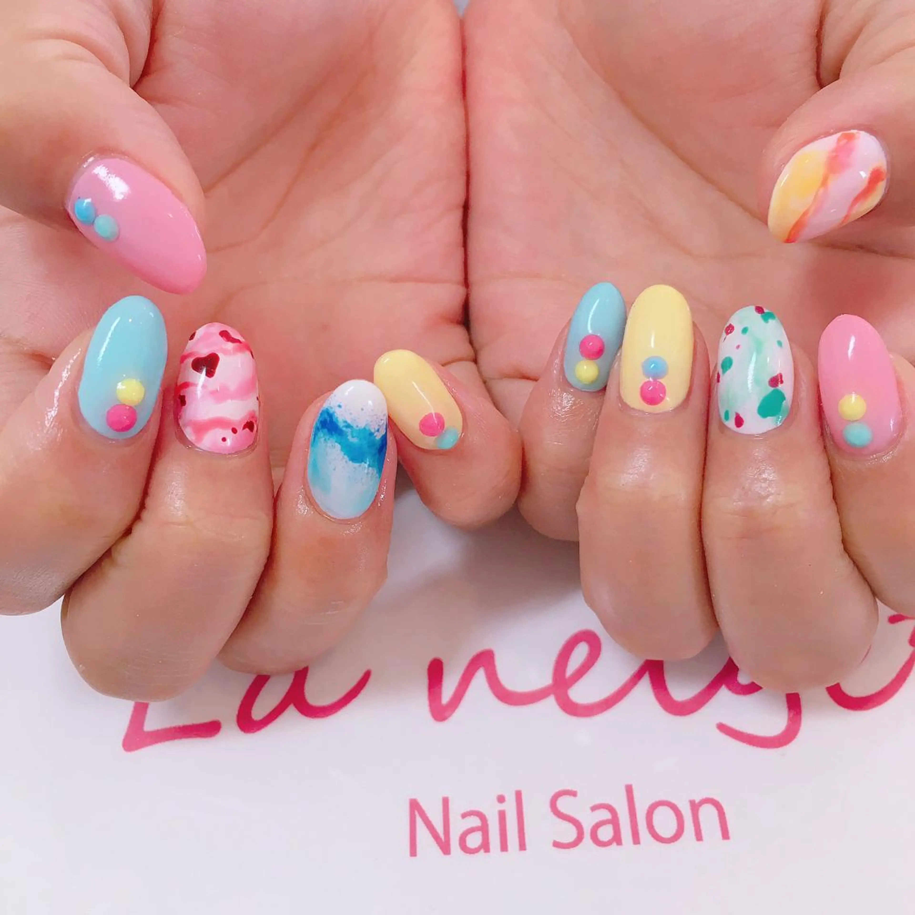 ネイル La neige* yuki 🐩🌙のネイルデザイン