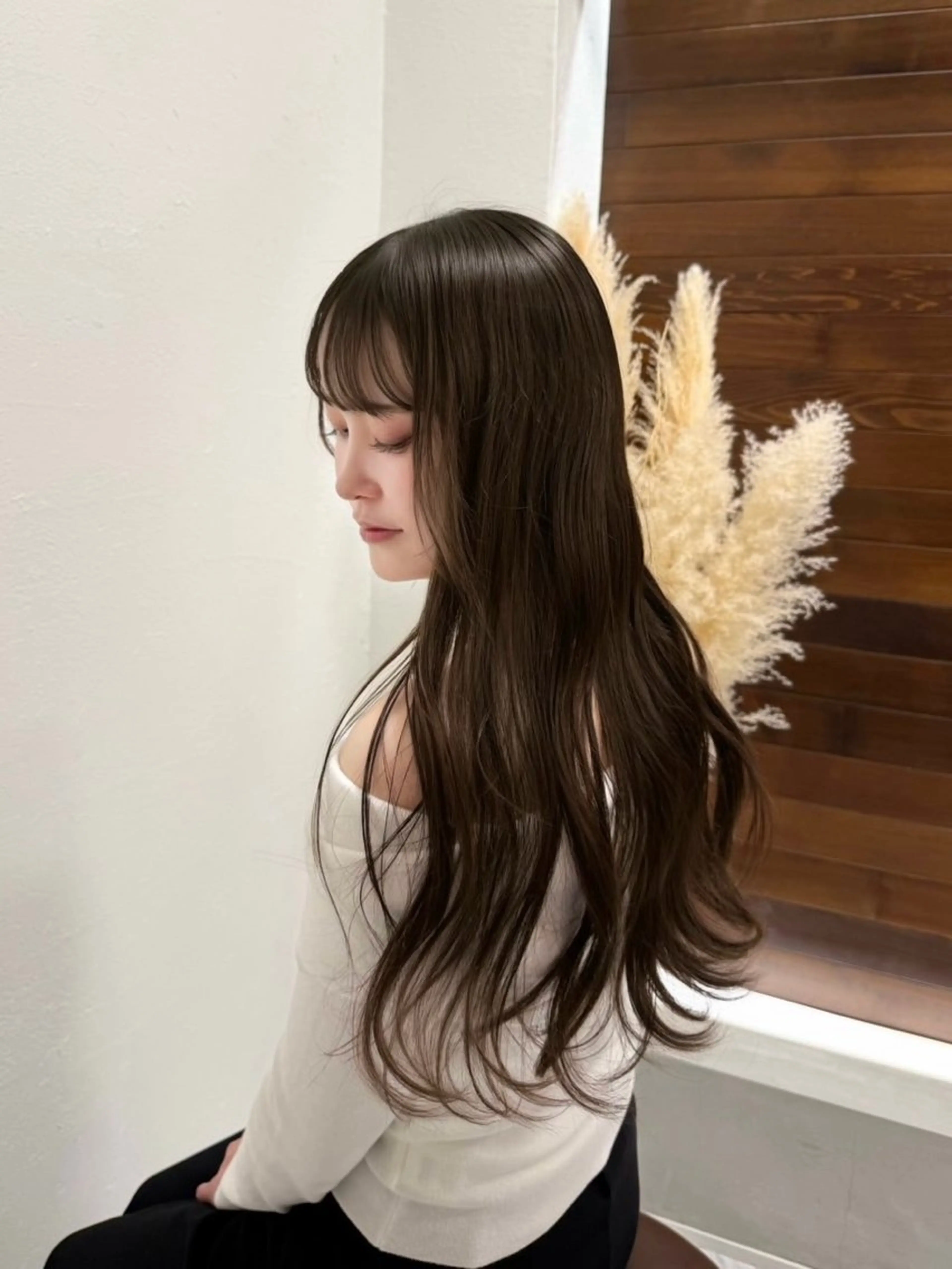 カラー ヘアカラー ayano/ 艶カラー✨/韓国風のヘアスタイル