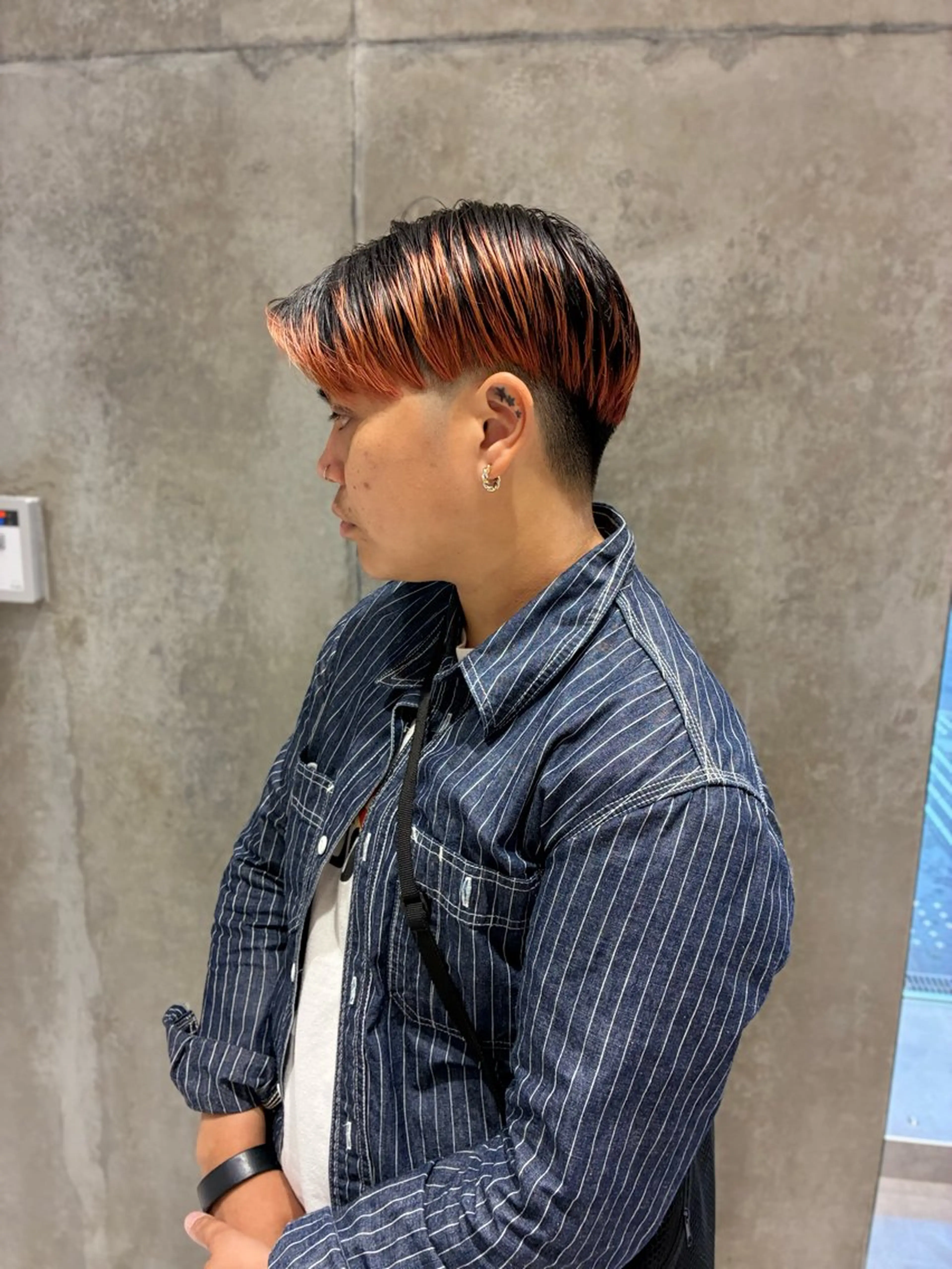 ショート メンズ カット 篠江 廉のヘアスタイル