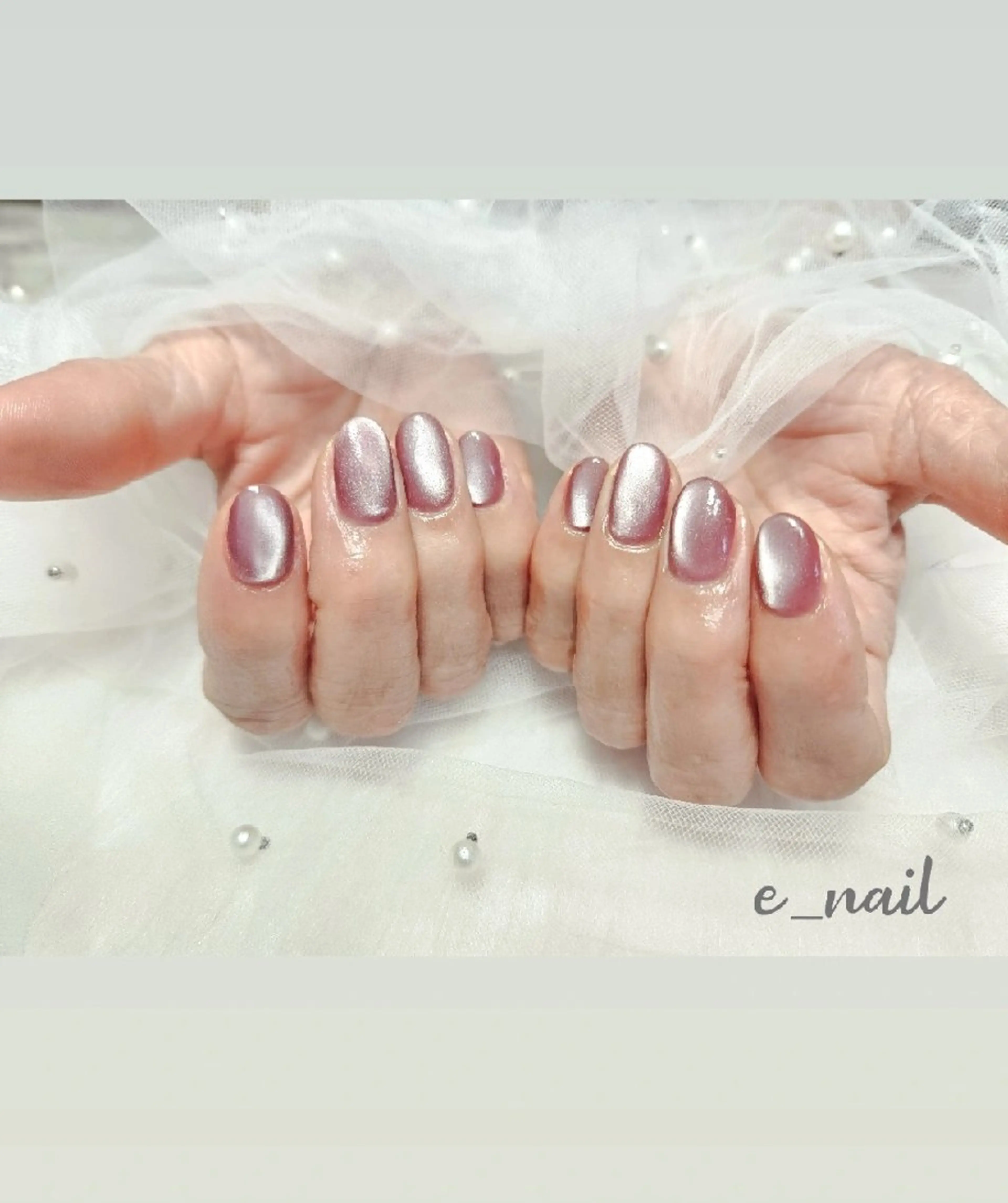 ネイル e_nail🍀自宅 サロン八潮eri☆　のネイルデザイン
