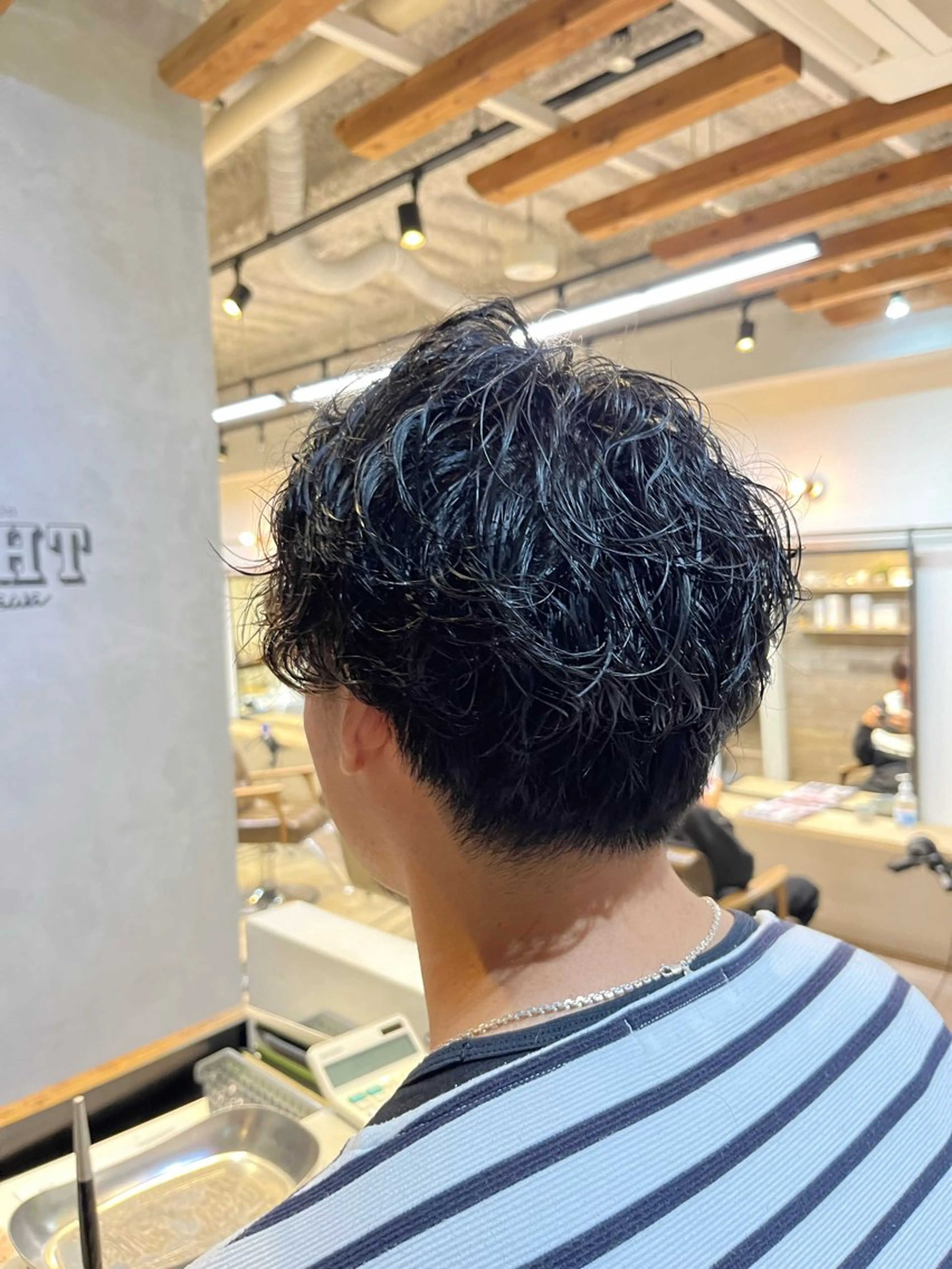 ショート カット パーマ 多河 遥のヘアスタイル