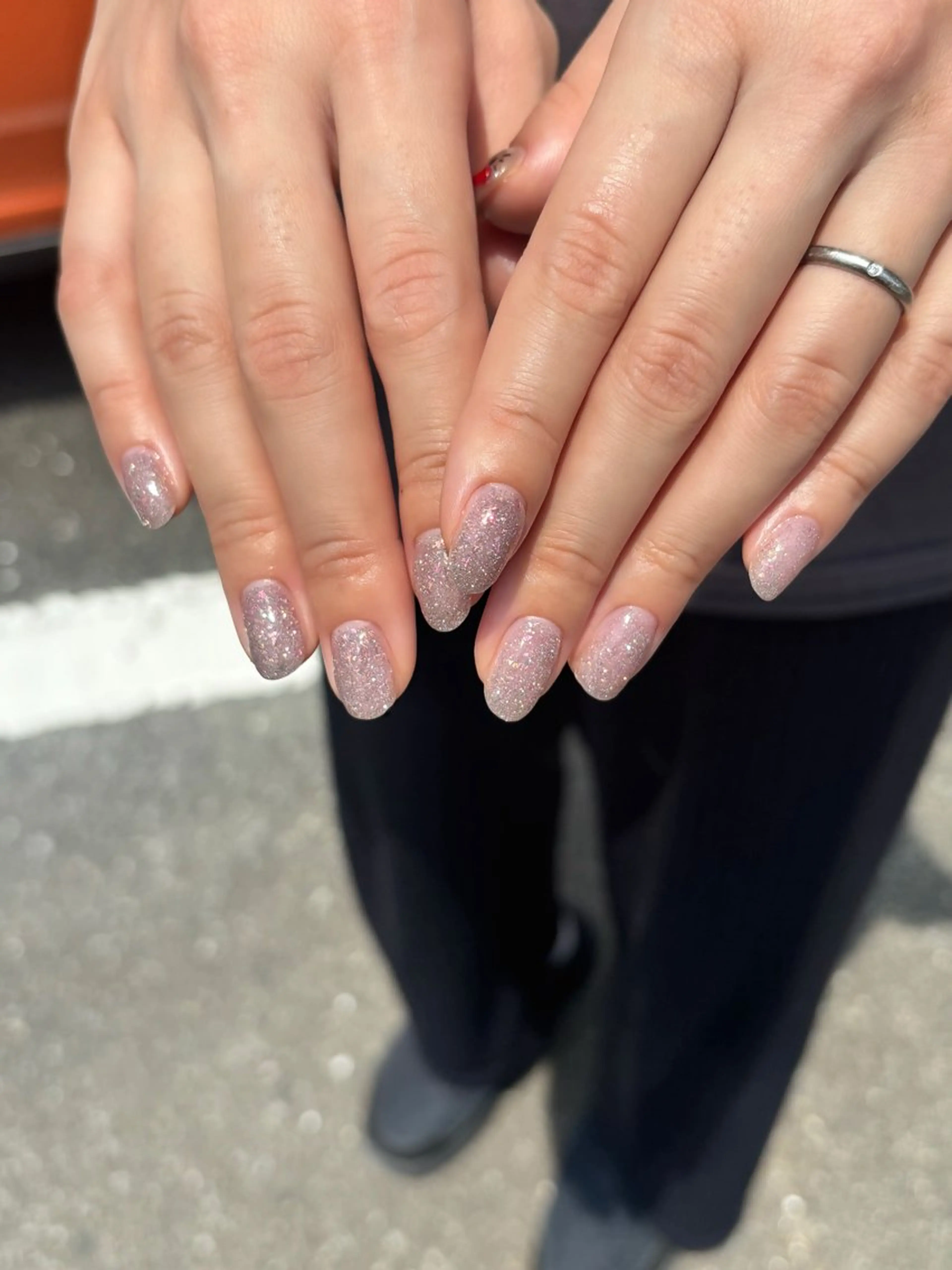 ネイル フラッシュネイル キラキラネイル piyu nail miyuのネイルデザイン
