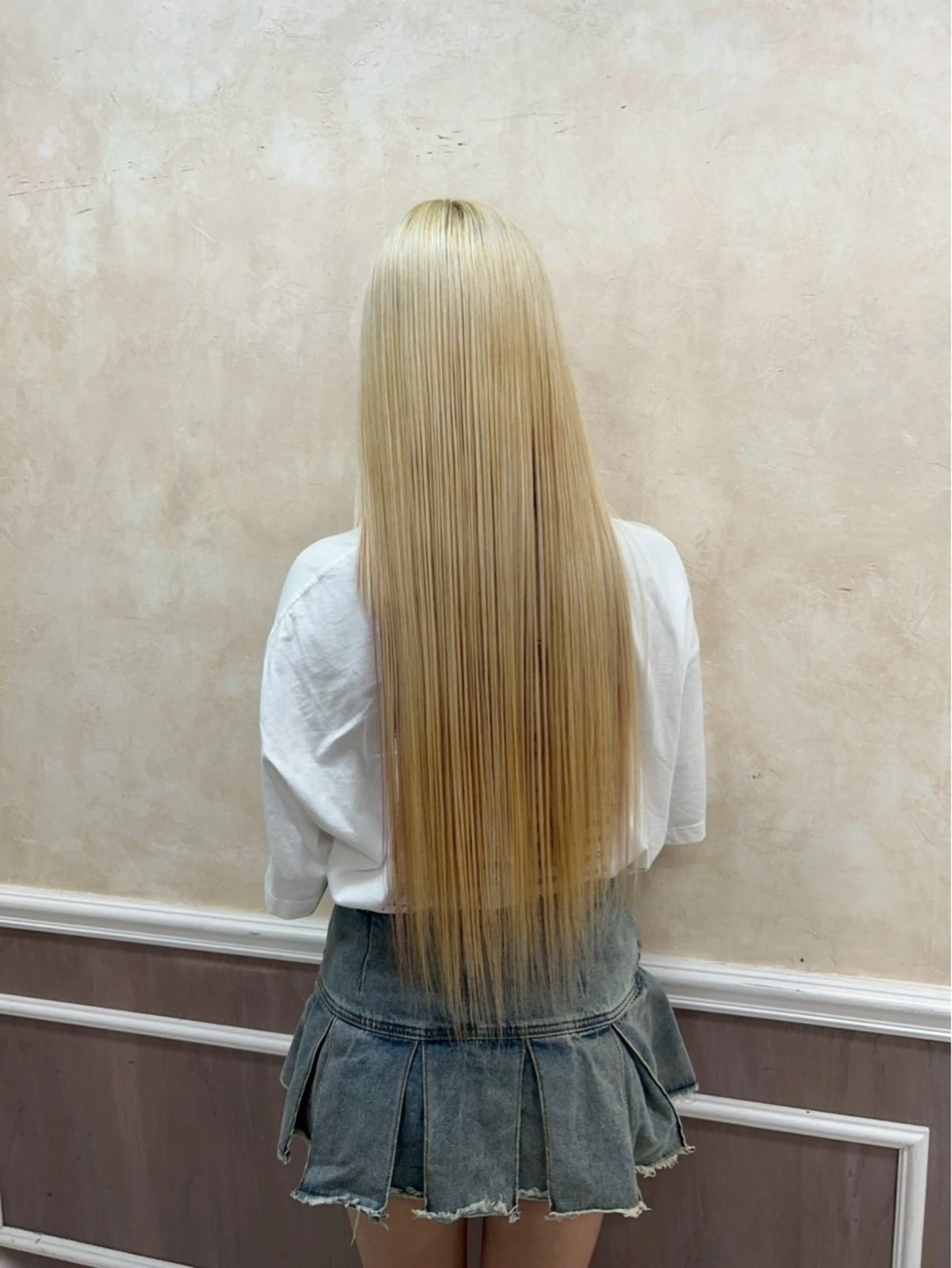 カラー 富田 彩来のヘアスタイル