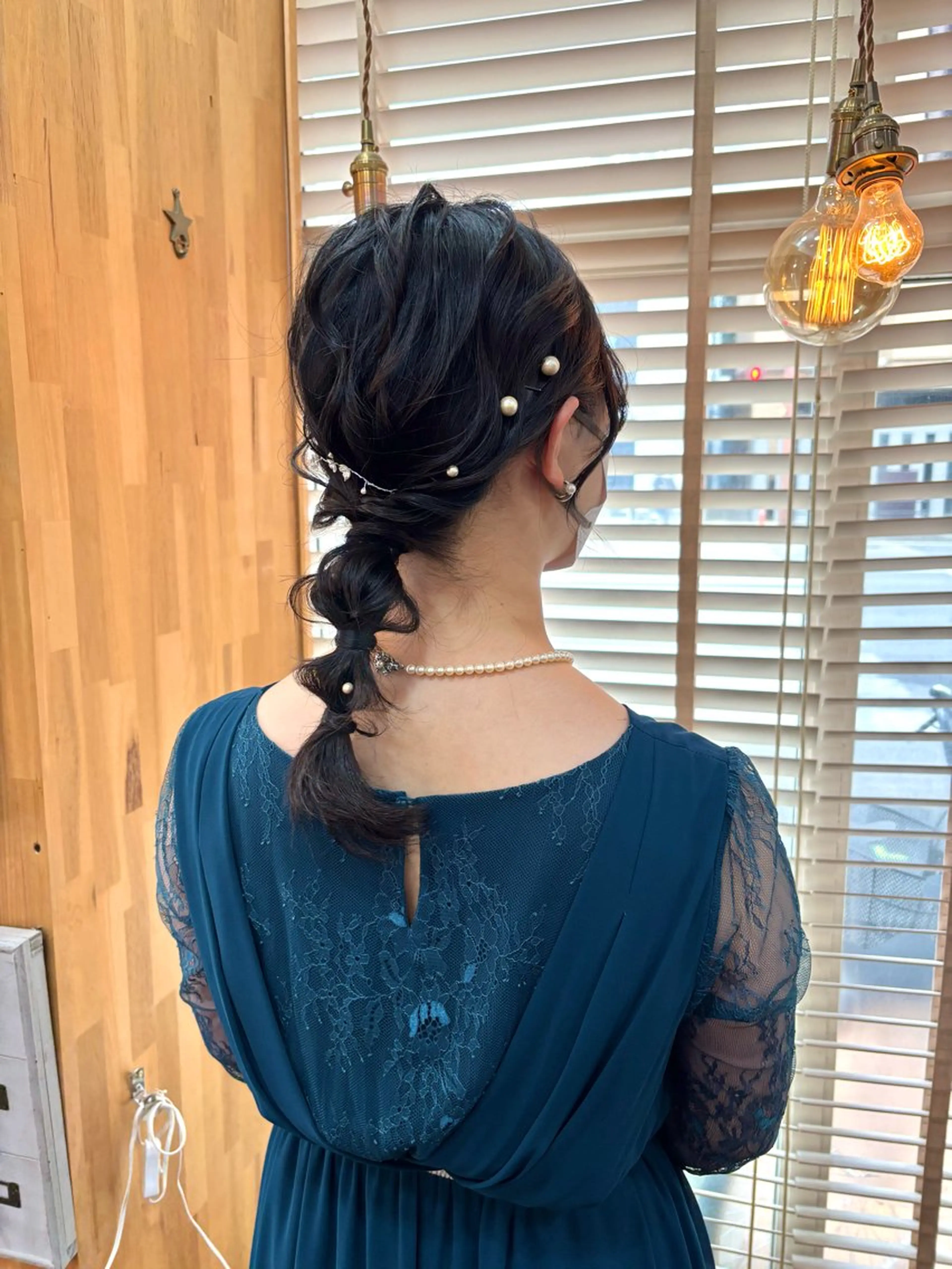 セミロング ヘアアレンジ ヘアセット bright所属・miku ヘアセット/着付けのヘアスタイル