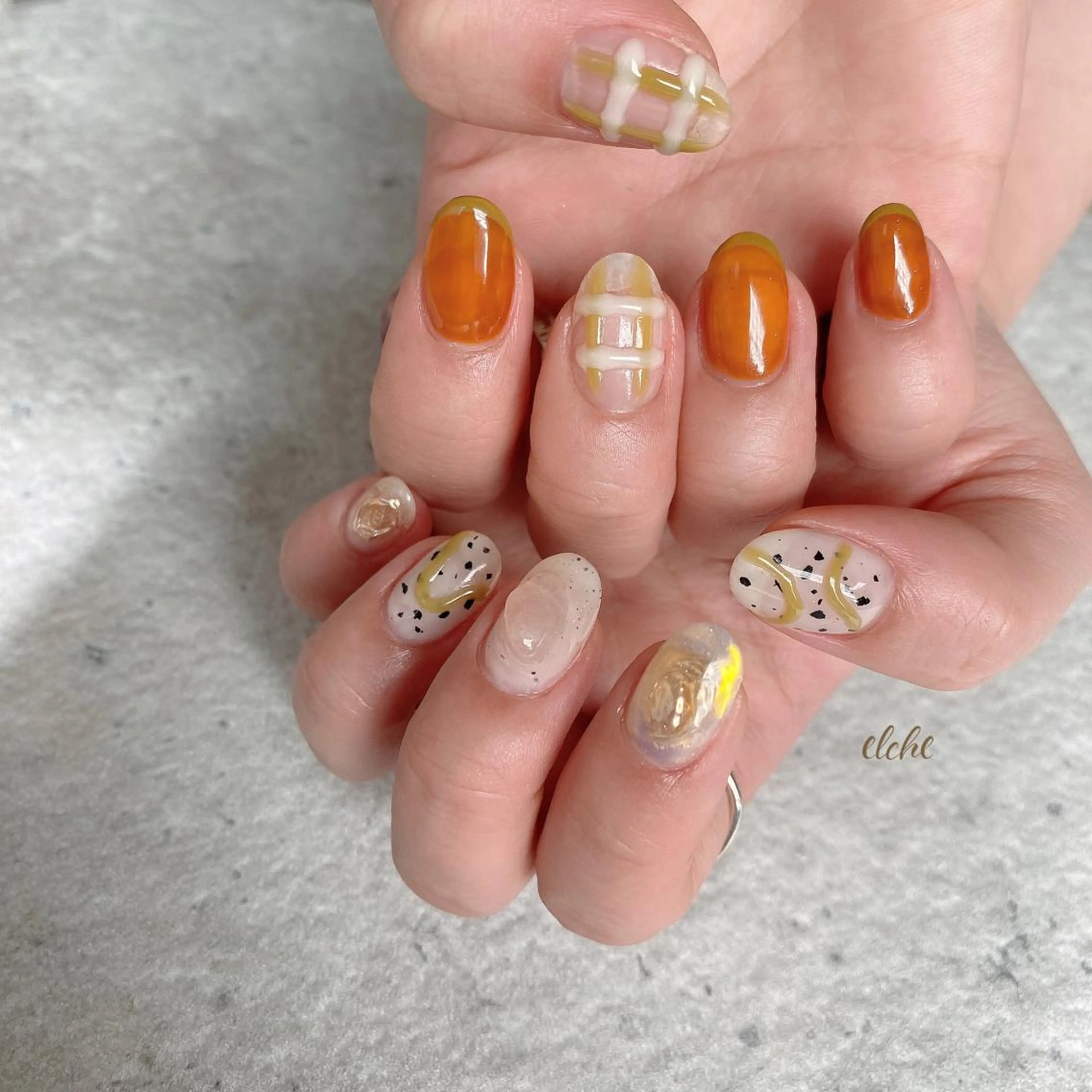 ネイル Rio 𓍼のネイルデザイン