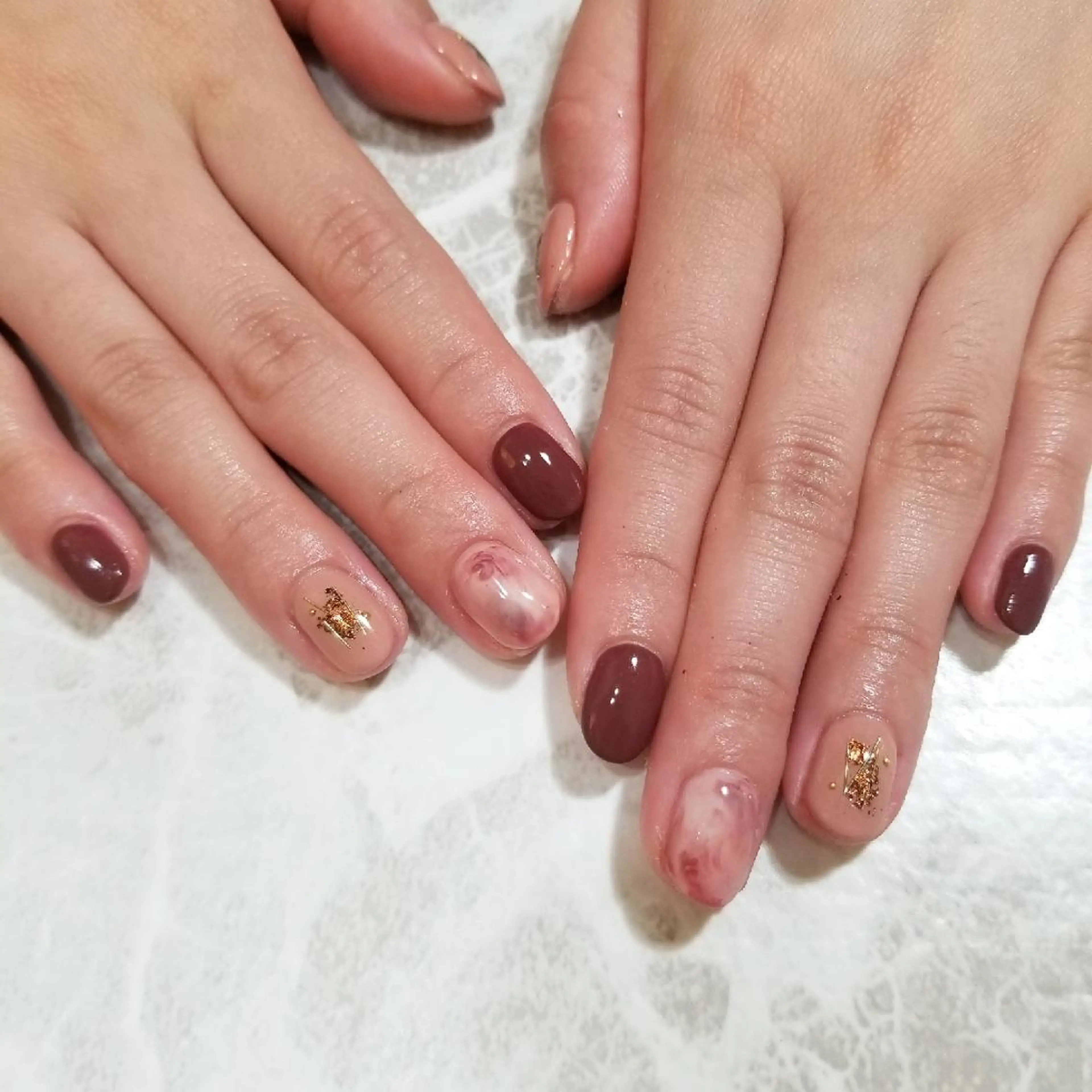 ネイル ハンドネイル nijiiro🌈 サトウのネイルデザイン