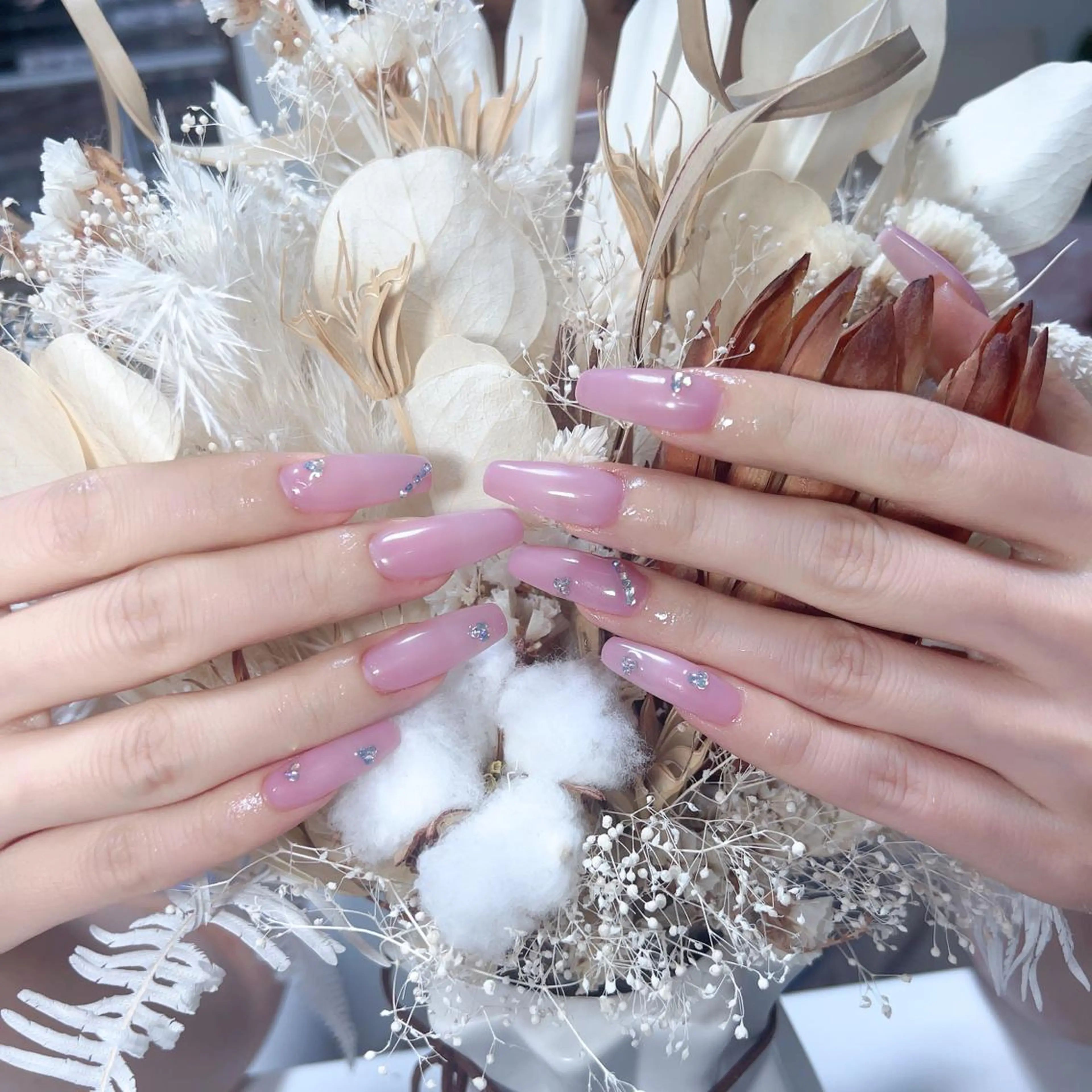 ネイル M🌷nail 長さだし専門店のネイルデザイン